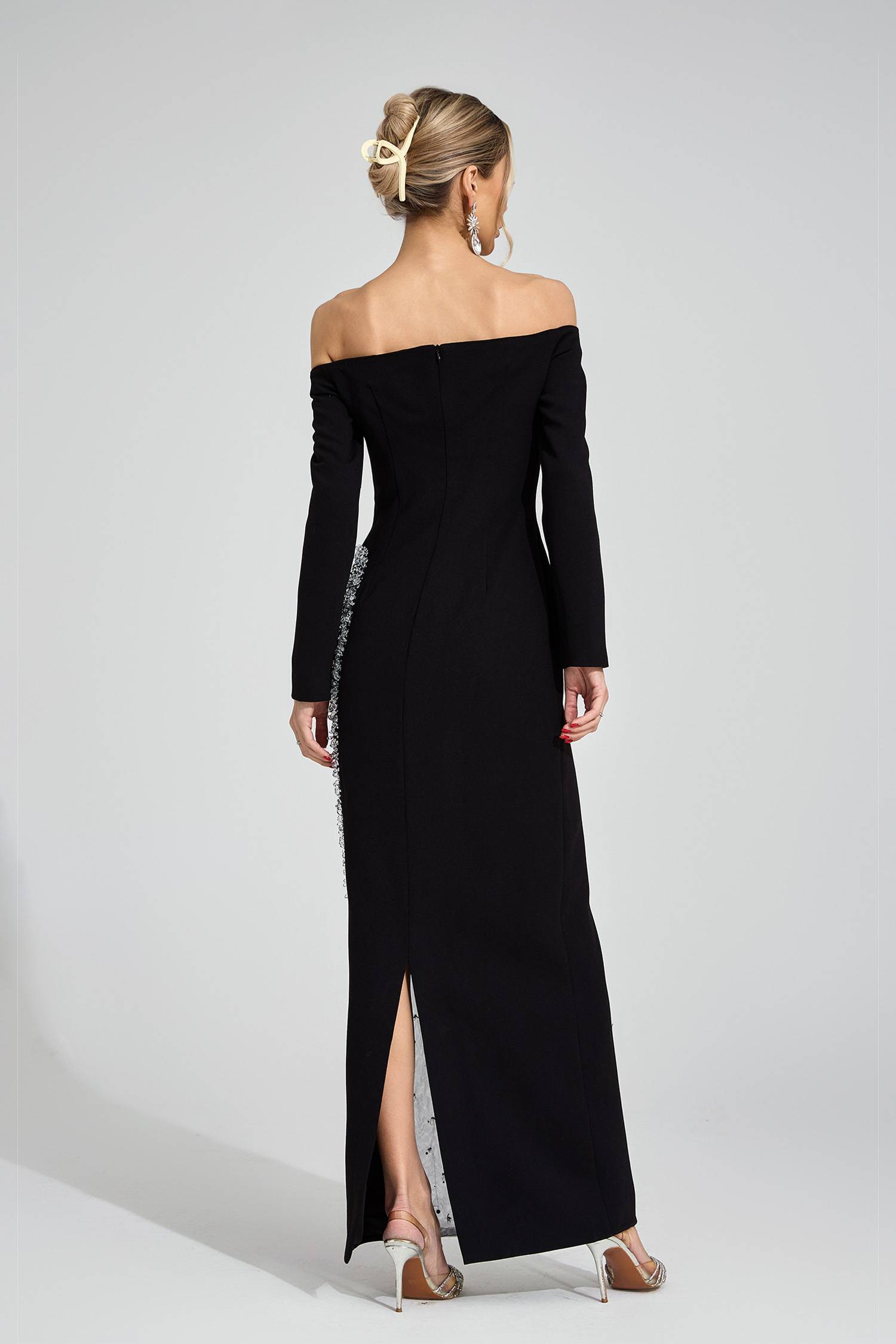 Kismet Black Diamond Maxi Dress