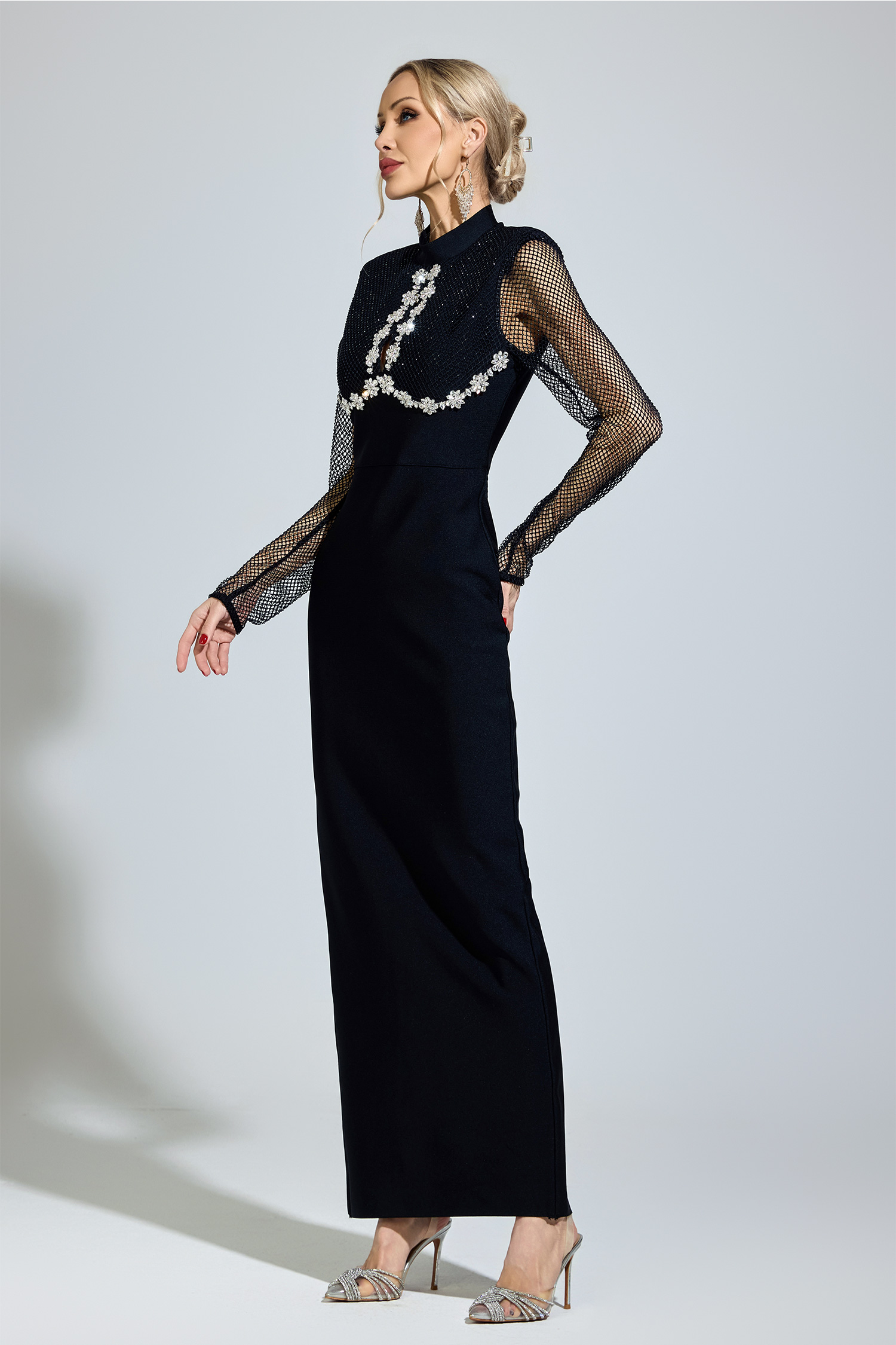 Kundera Black Diamond Bandage Dress