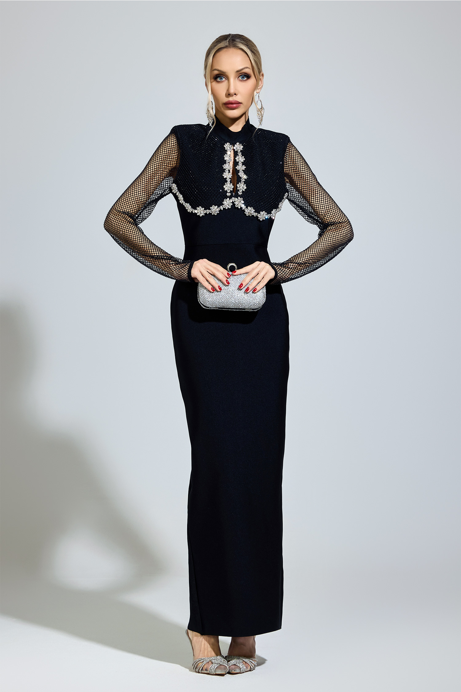 Kundera Black Diamond Bandage Dress