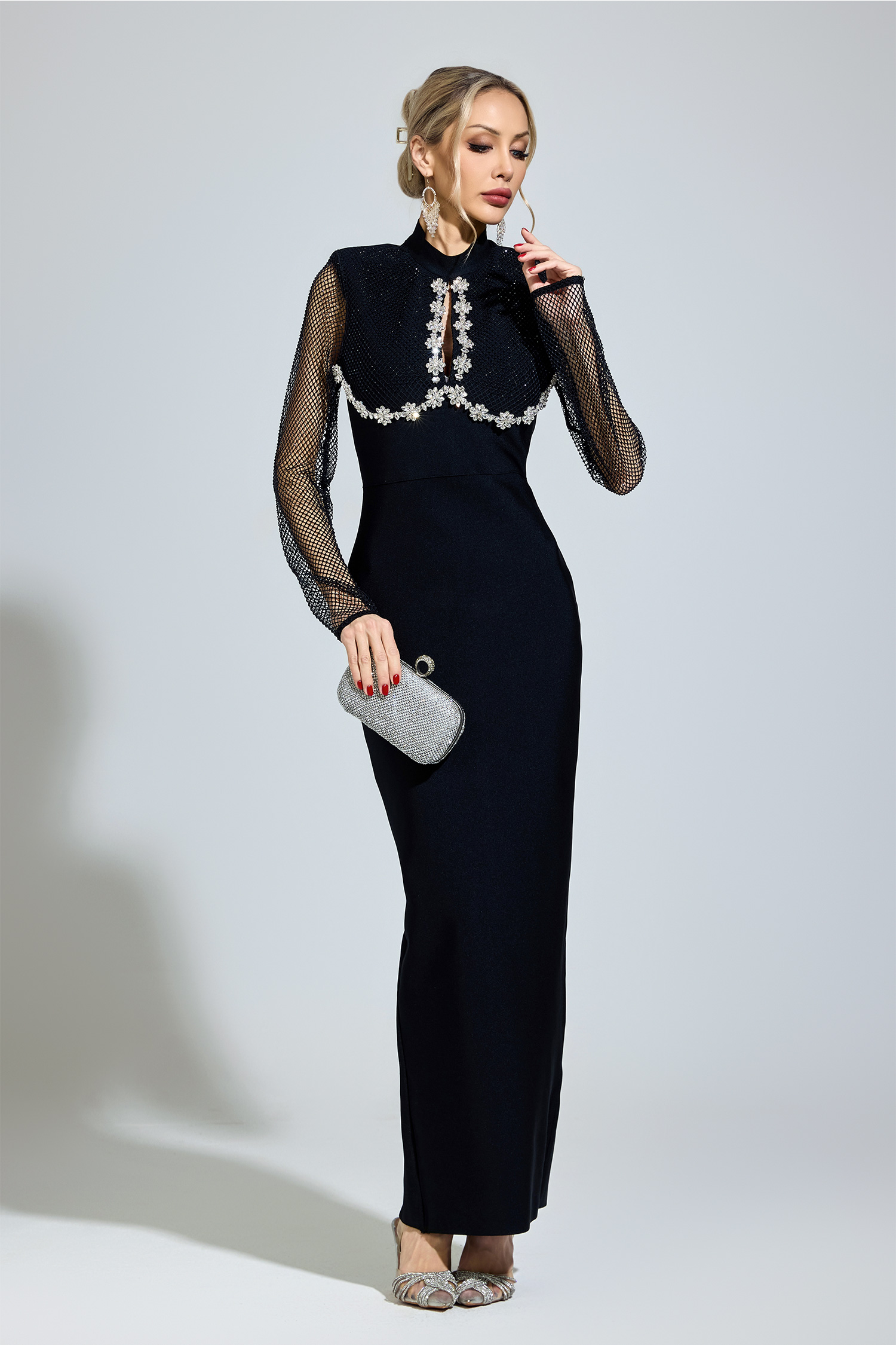Kundera Black Diamond Bandage Dress