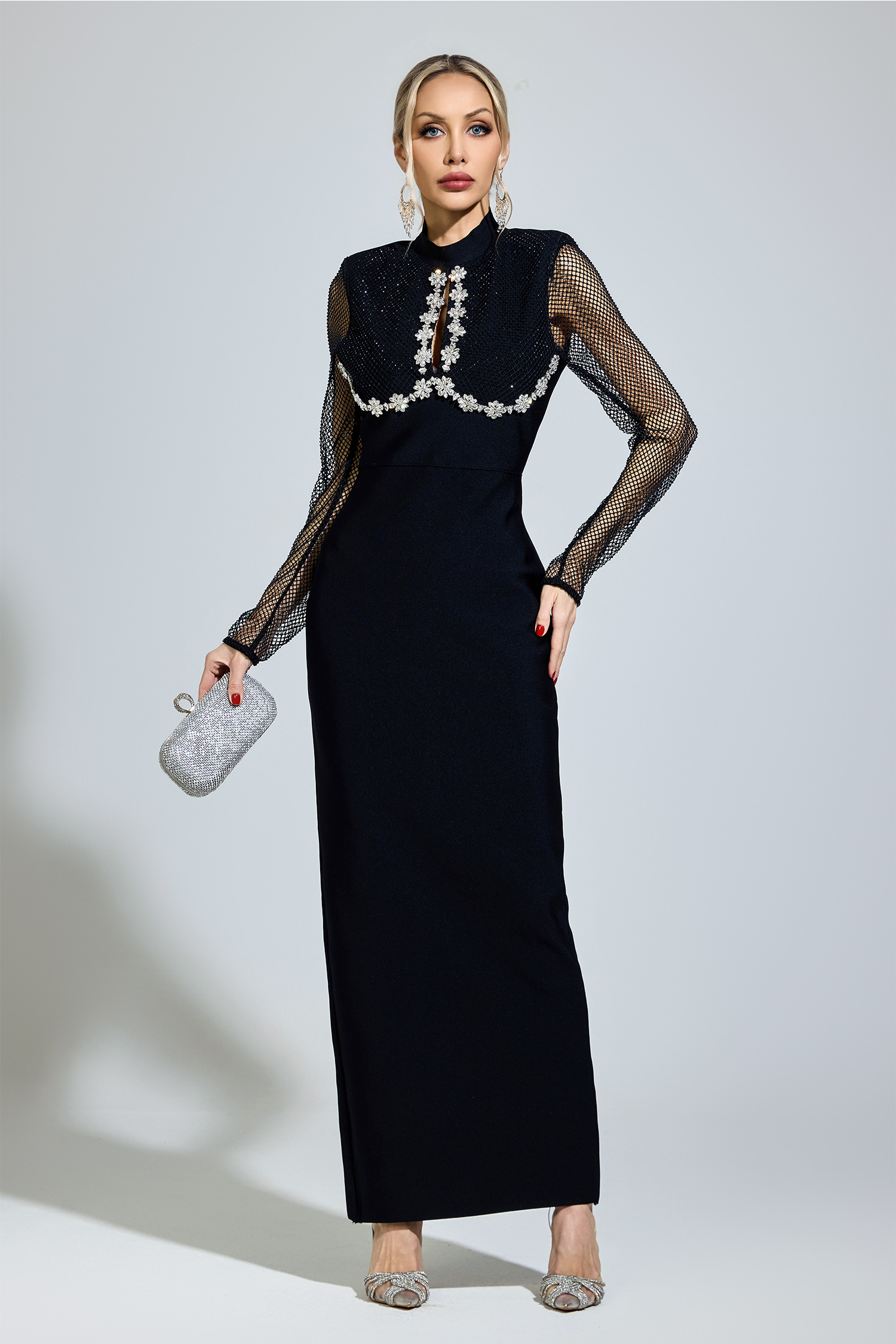 Kundera Black Diamond Bandage Dress