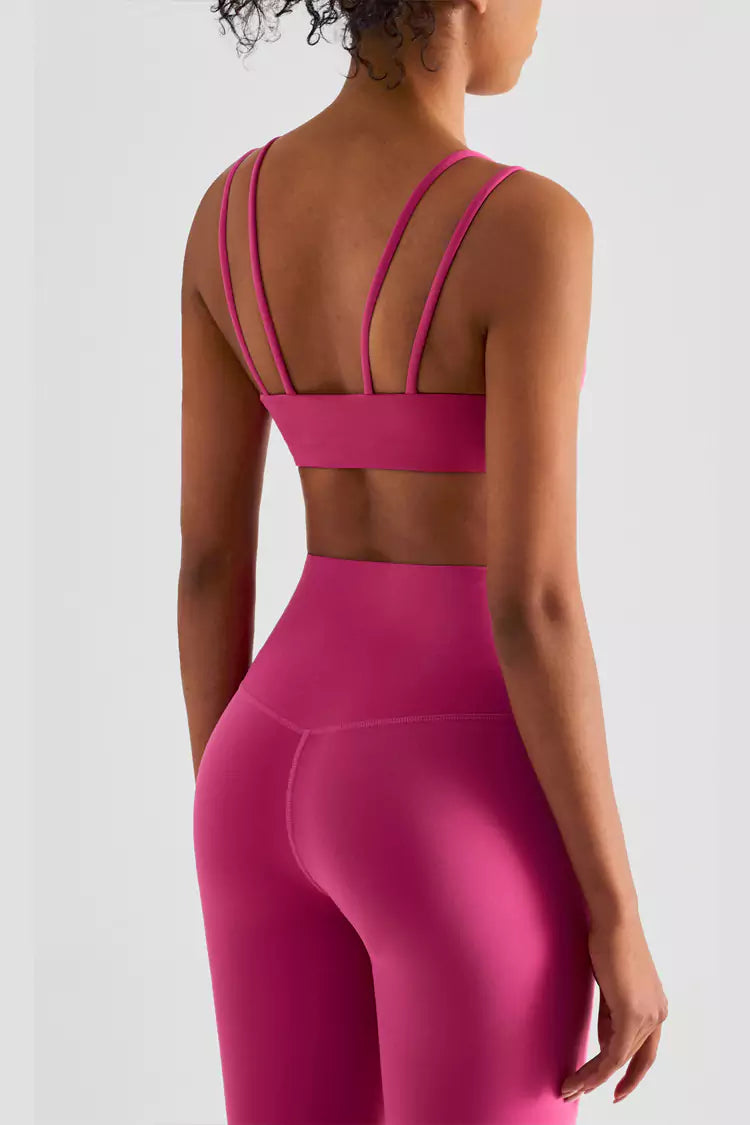 Lexi Pink Bra Light Support-CATCHALL