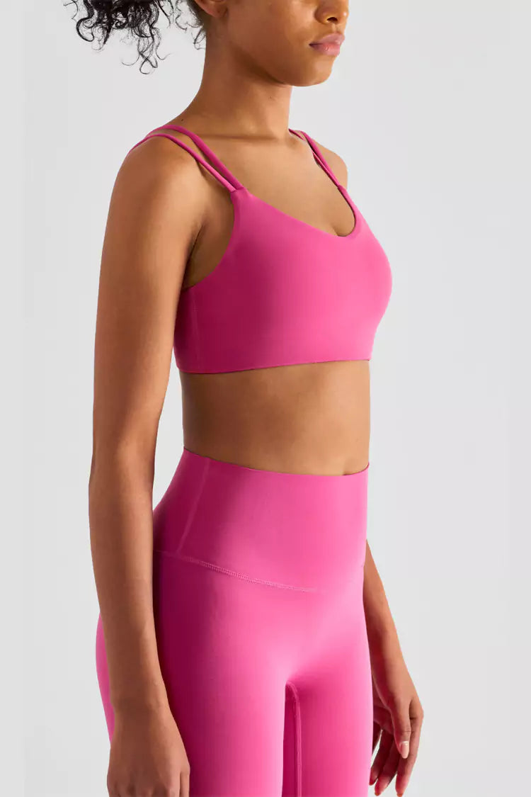 Lexi Pink Bra Light Support-CATCHALL