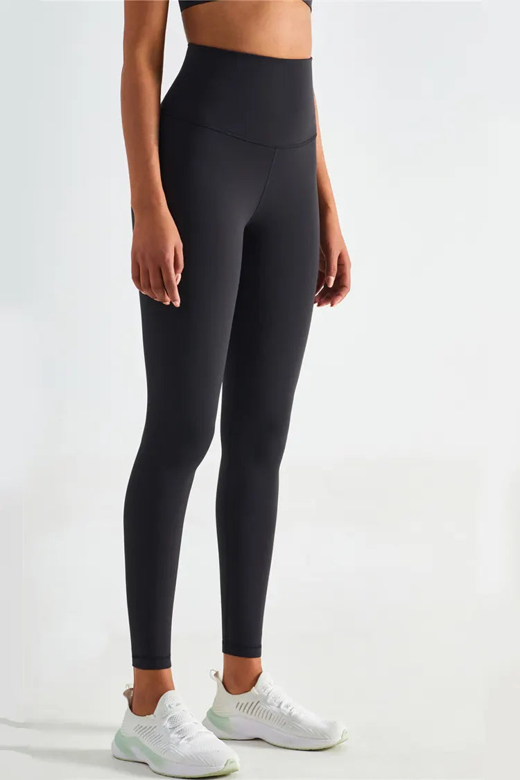 Lexi Black High-Rise Tight Leggings-CATCHALL