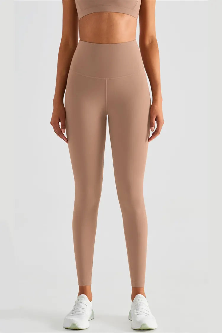 Lexi Cacao High-Rise Tight Leggings-CATCHALL