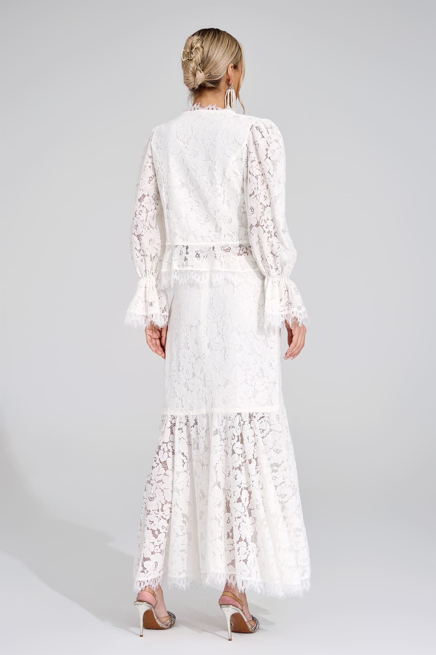 Lovisa White Lace Set