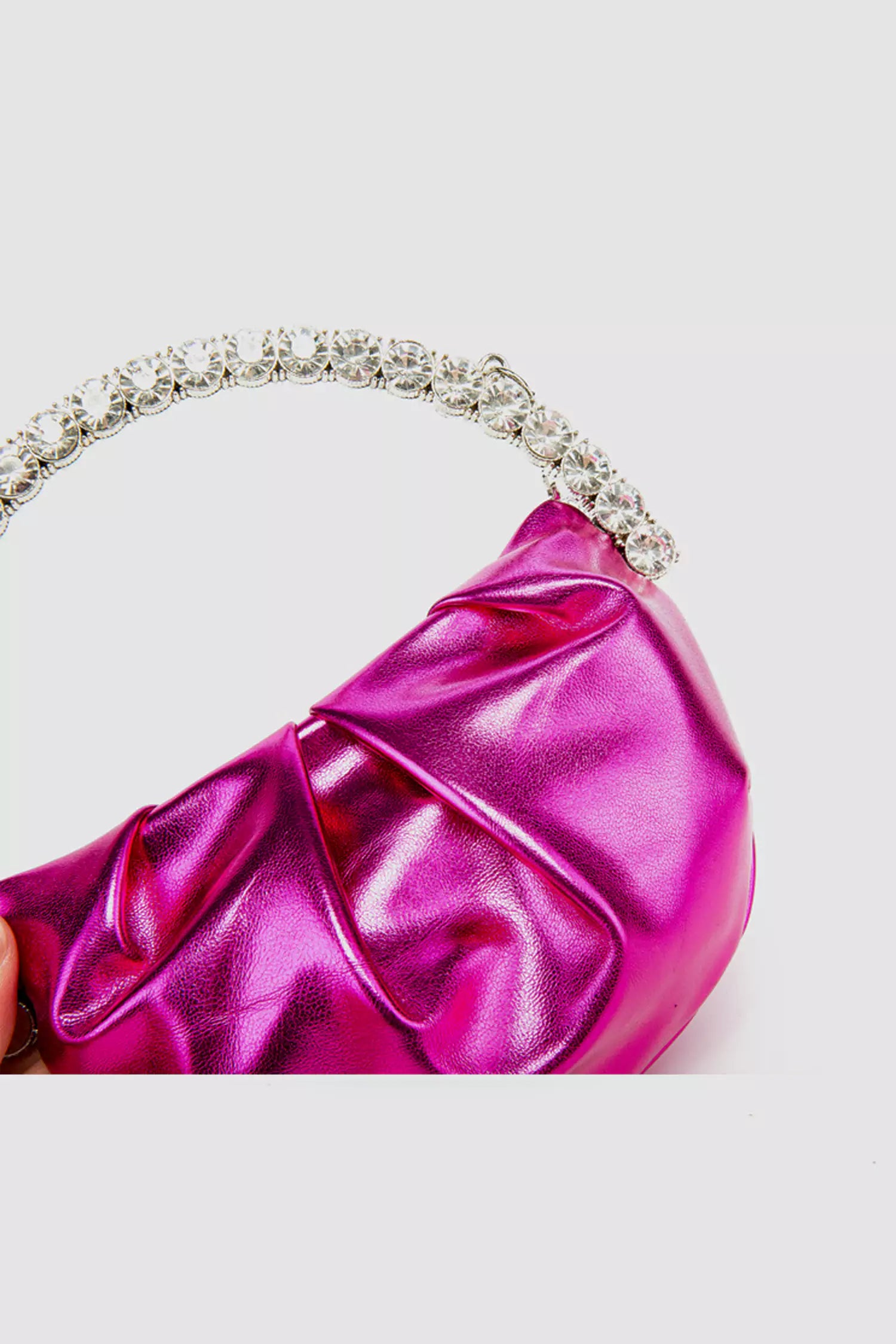 Mariah Crystal Embellished Rose Red Bag-CATCHALL