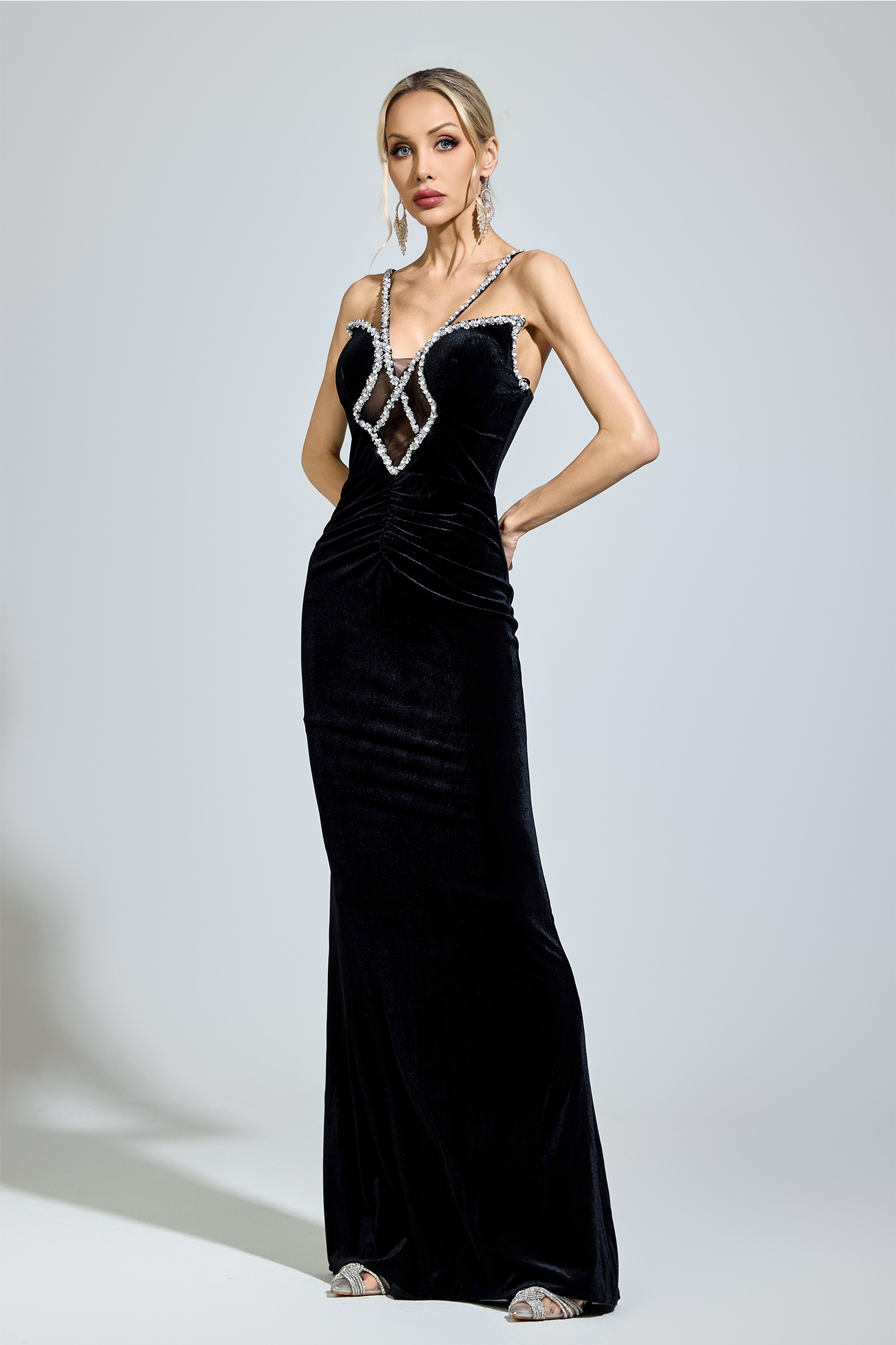 Marquez Black Backless  Bodycon Dress