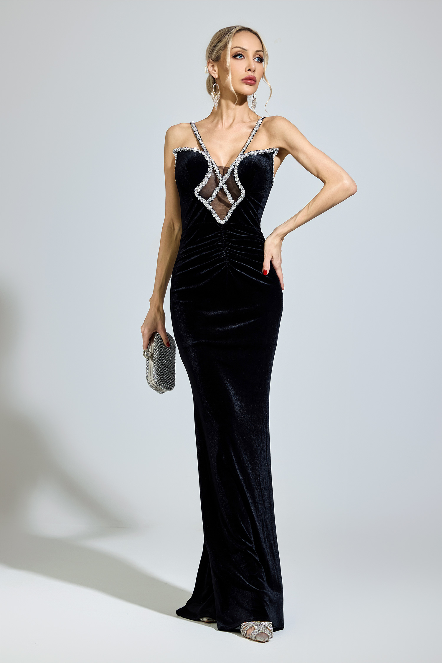 Marquez Black Backless  Bodycon Dress
