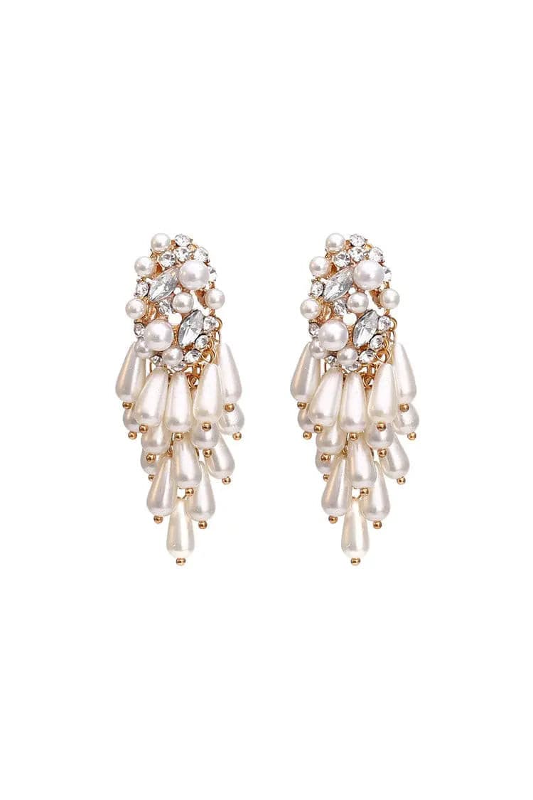 Mary Pearl Tassel Earrings - Catchall