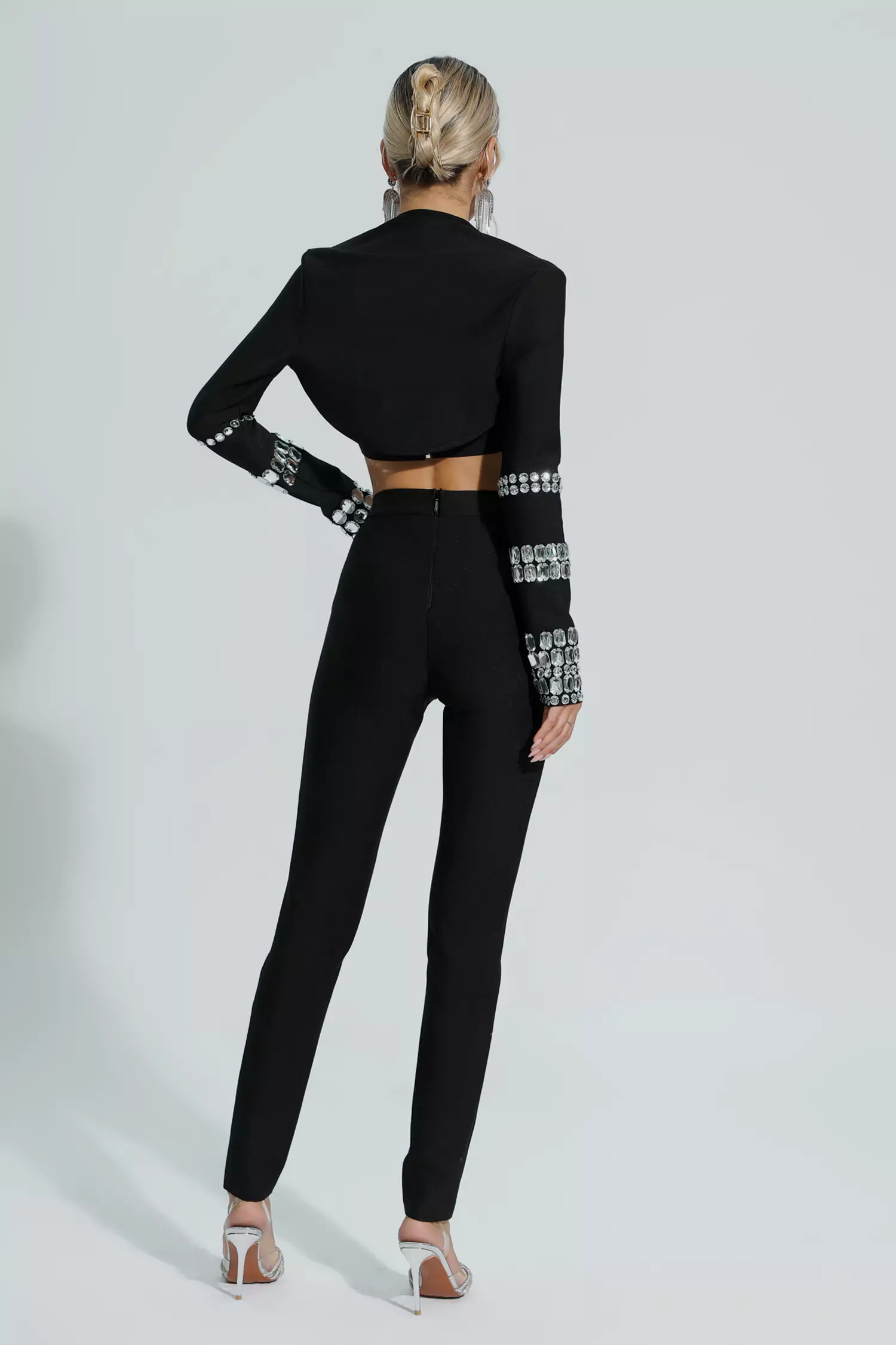 Melina Black Diamond Bandage Set-CATCHALL