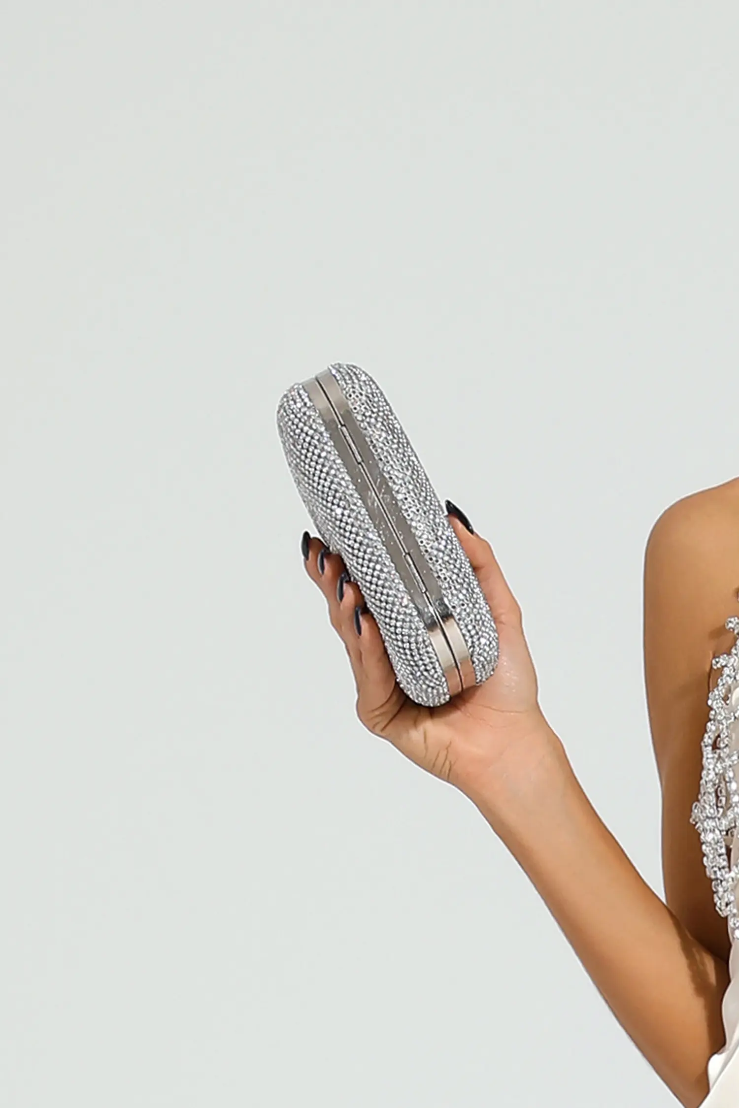 Miles Silver Diamond Bag-CATCHALL