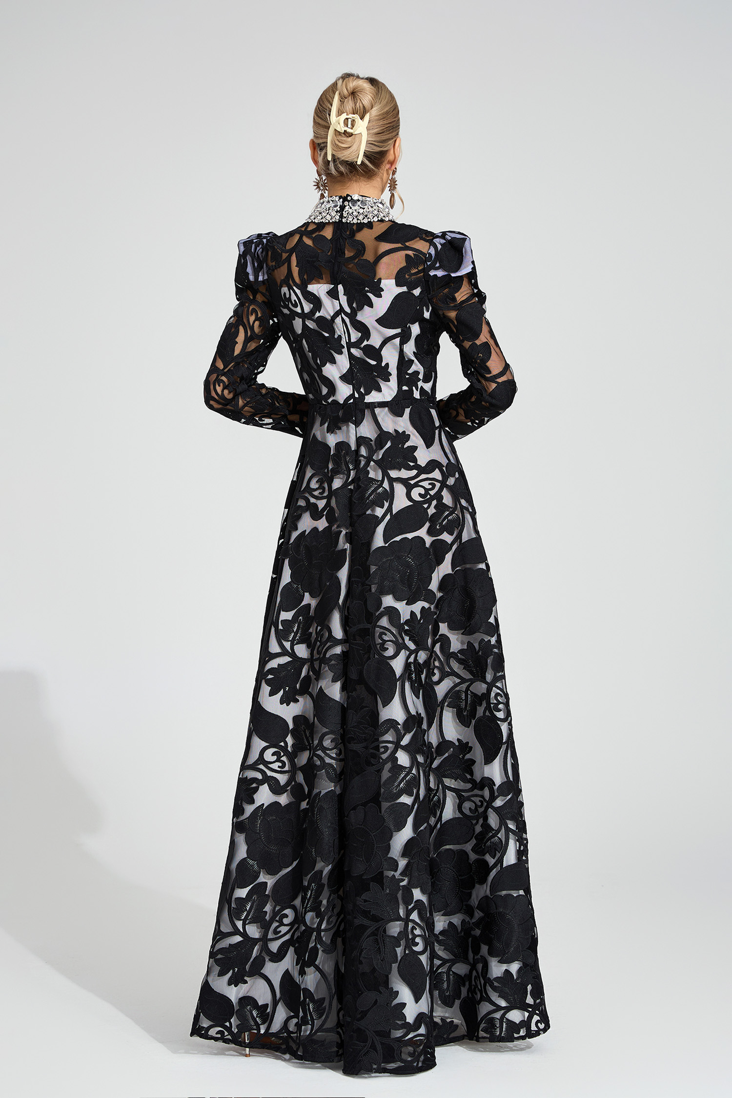 Muse Black Diamond Maxi Dress