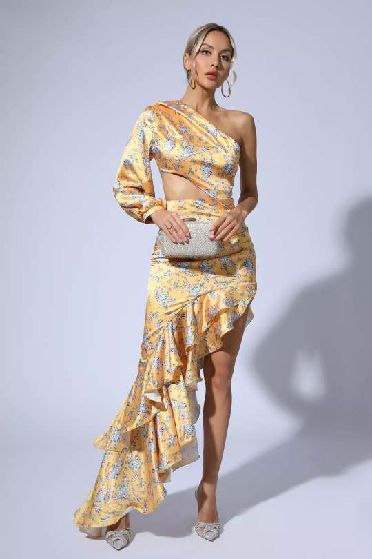 Nina Yellow Dress