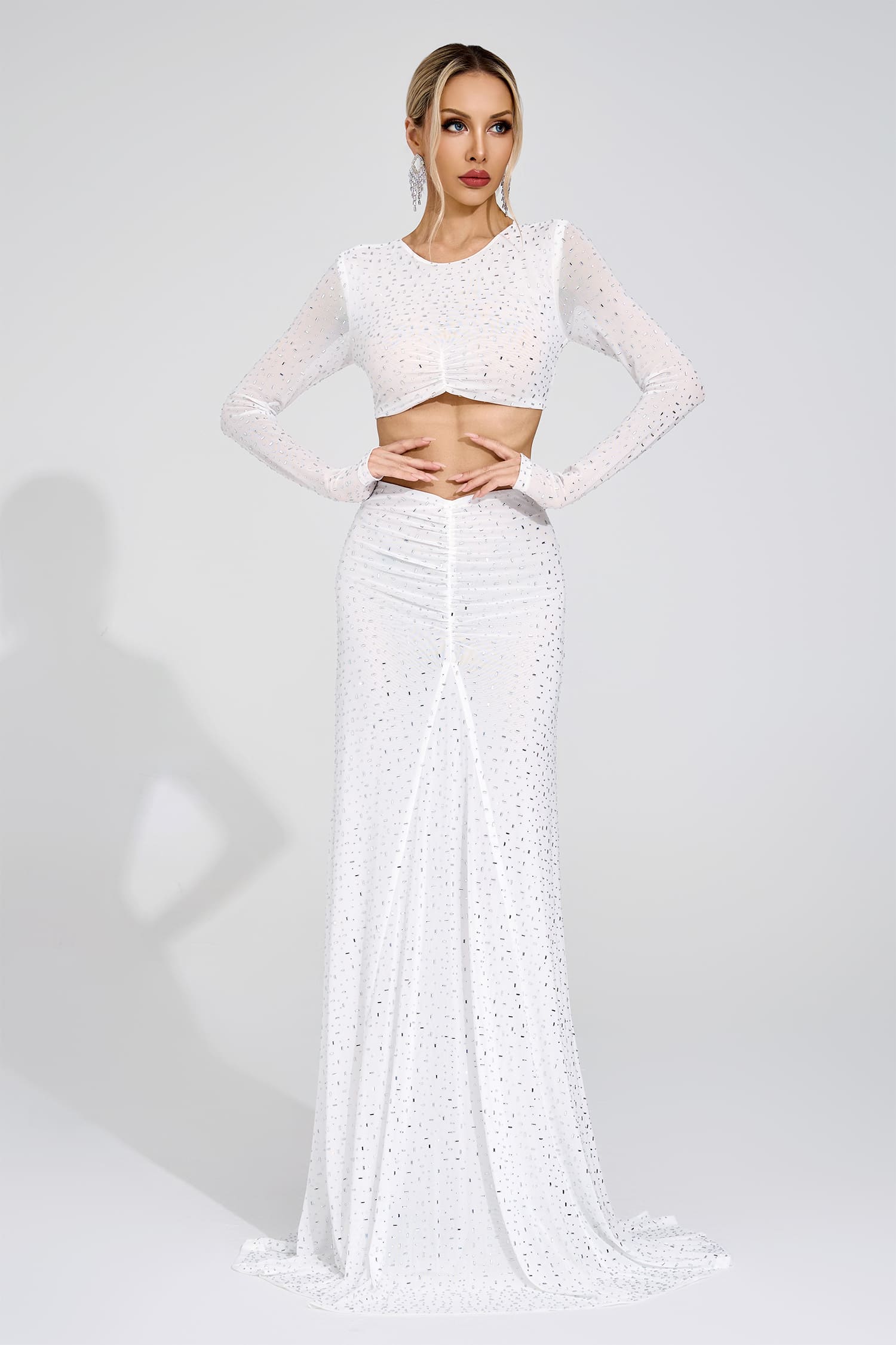 Pia White Diamond Set