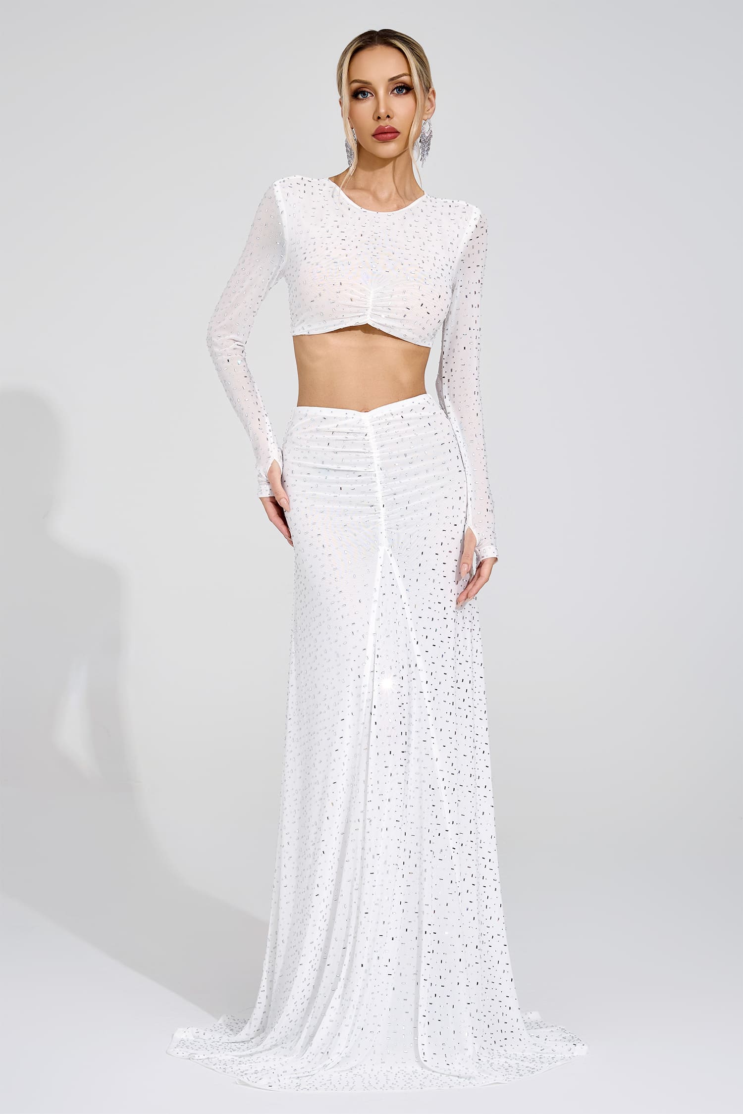 Pia White Diamond Set