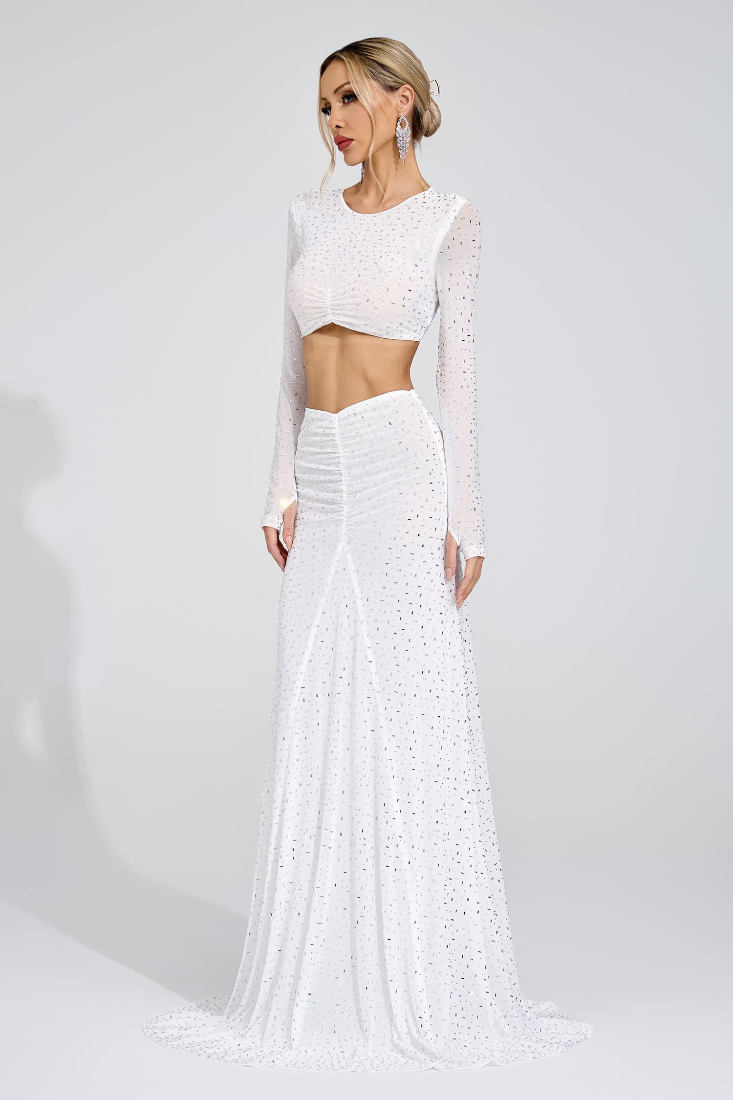 Pia White Diamond Set