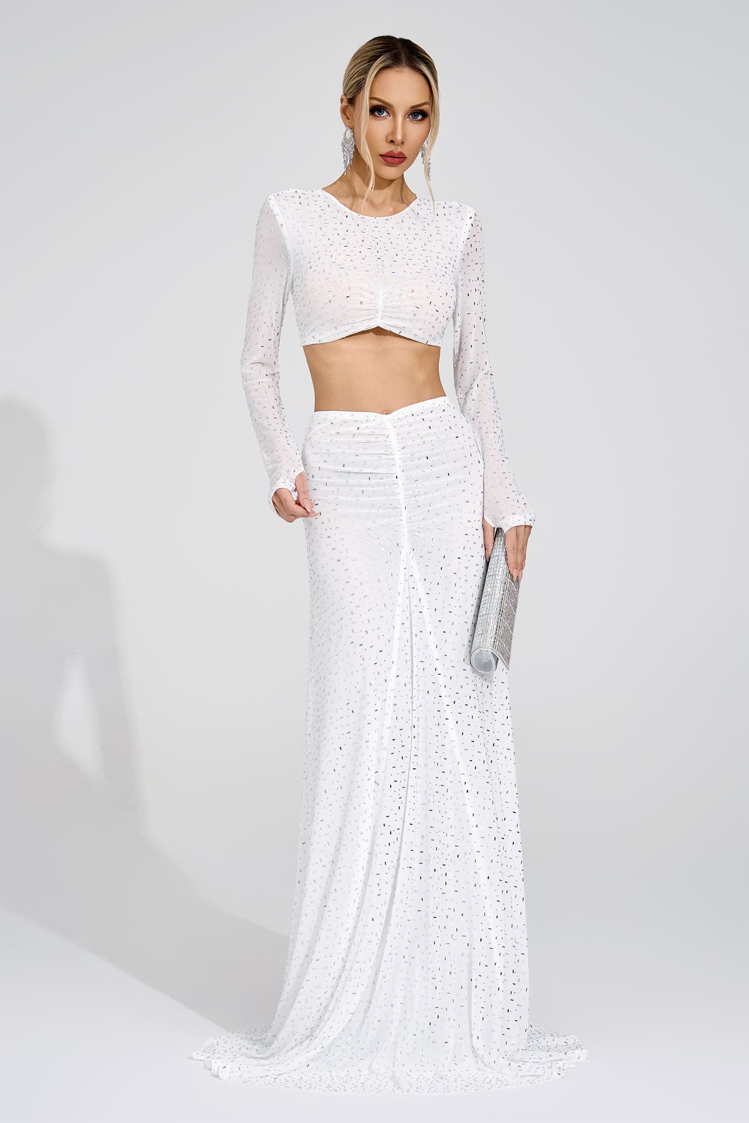 Pia White Diamond Set