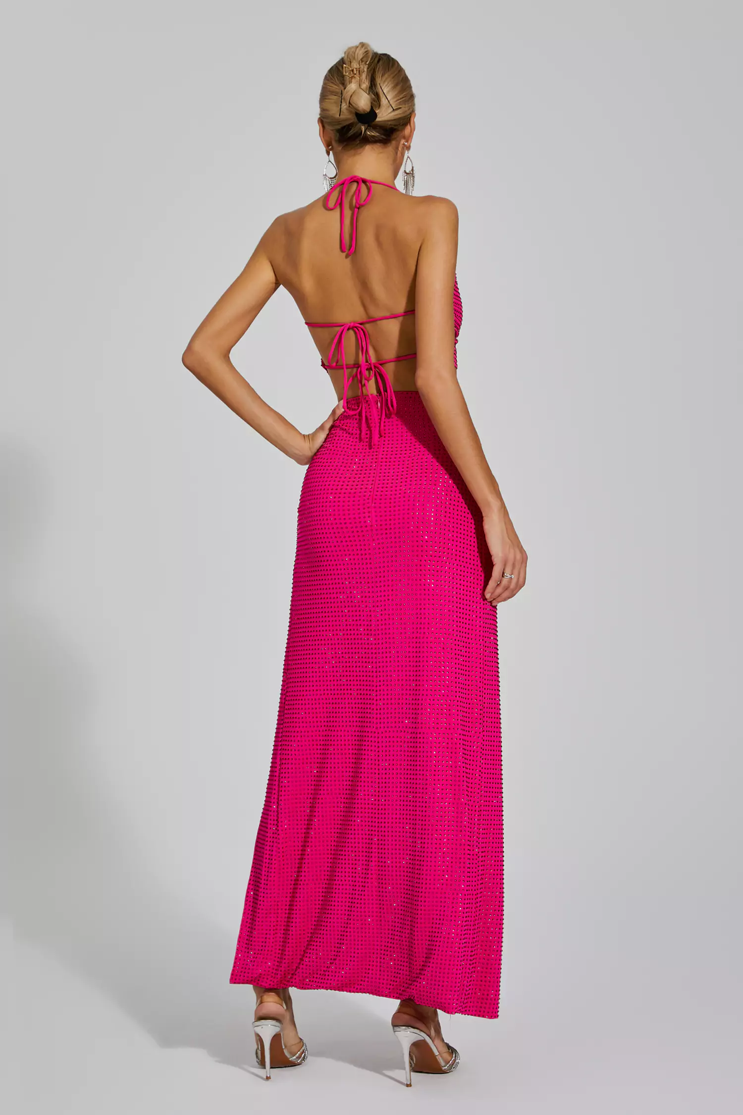 Potter Rose Red Halter Top Set-CATCHALL