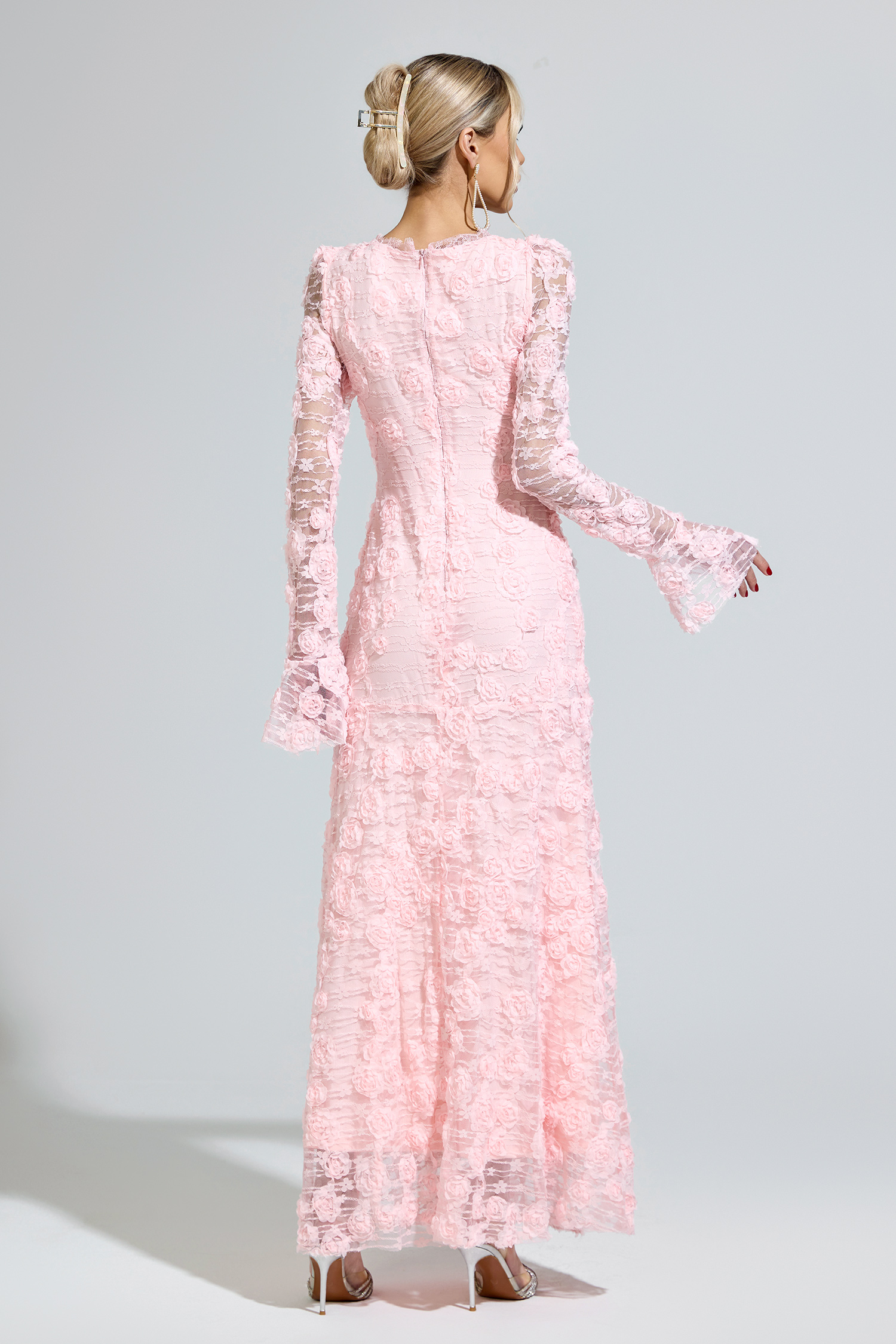 Protagoras Pink Mermaid Formal Dress