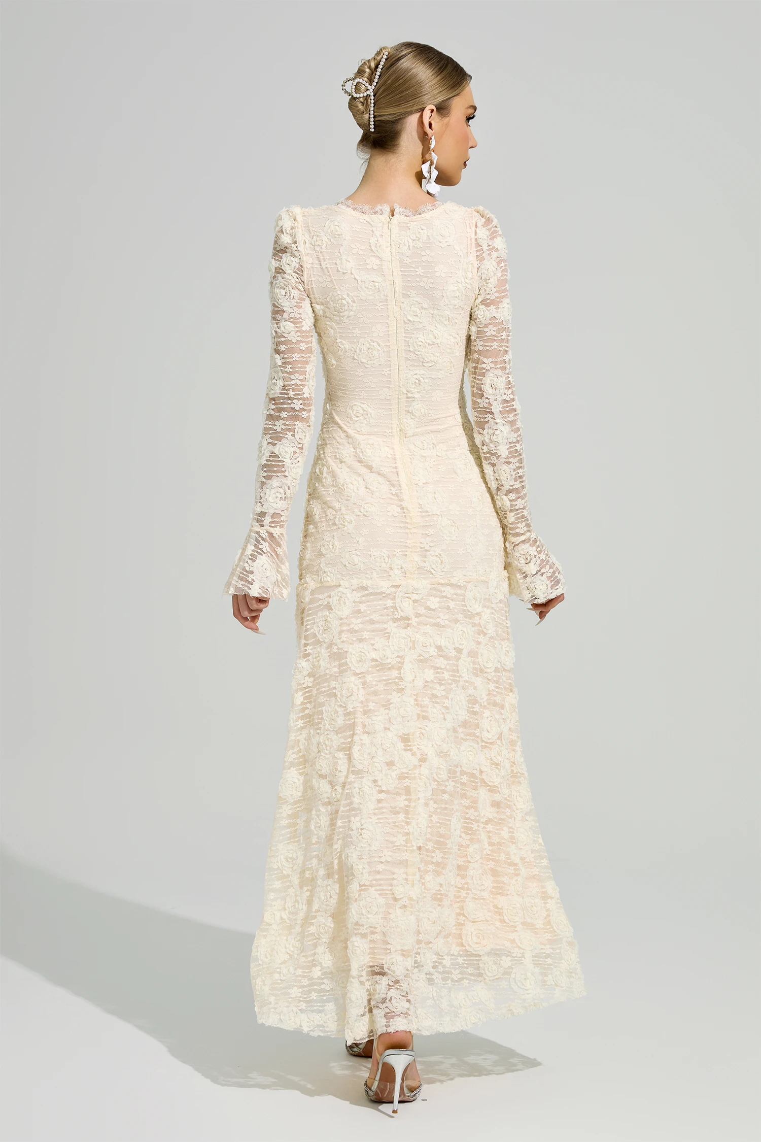 Protagoras Apricot Mermaid Formal Dress