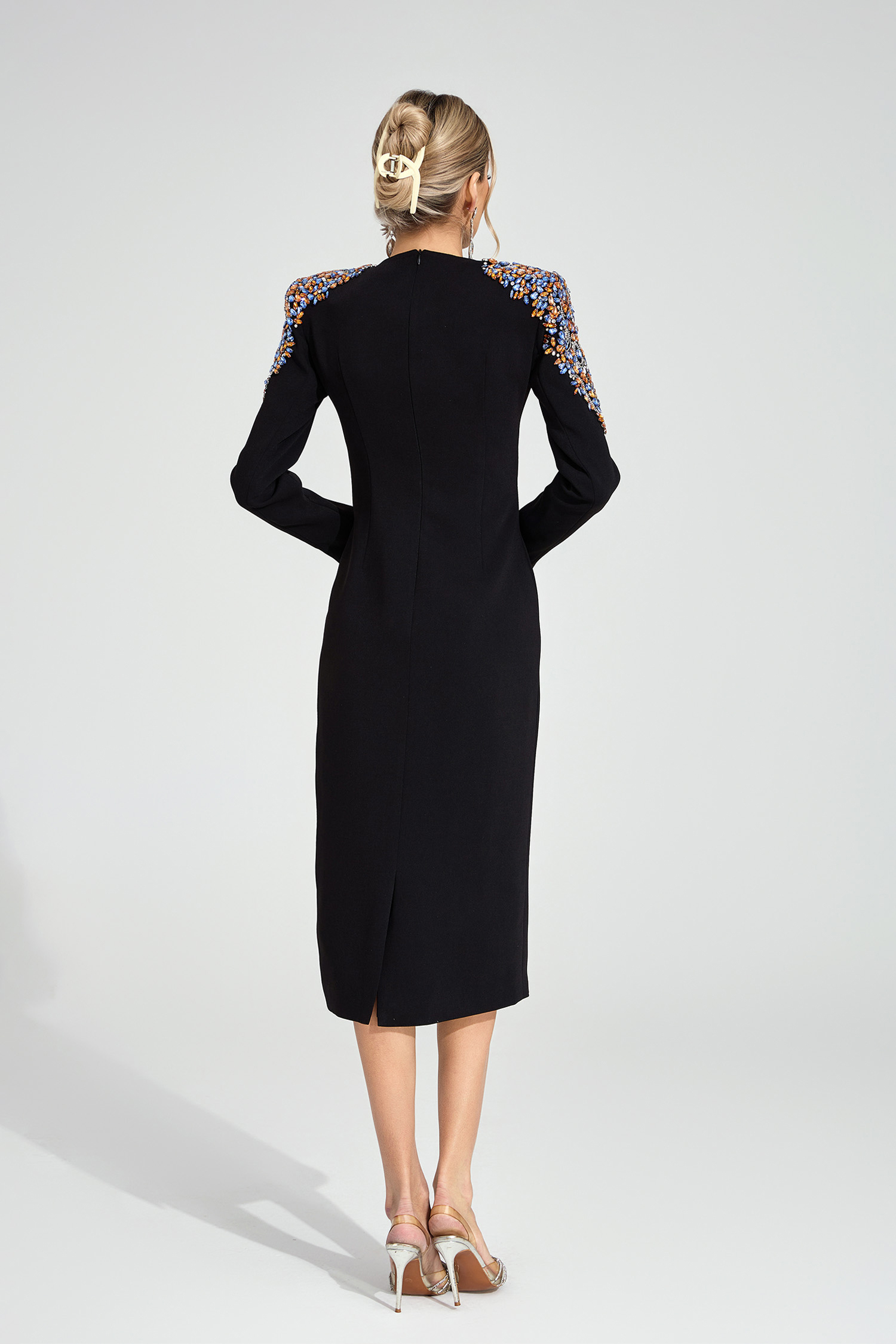 Quip Black Diamond Maxi Dress