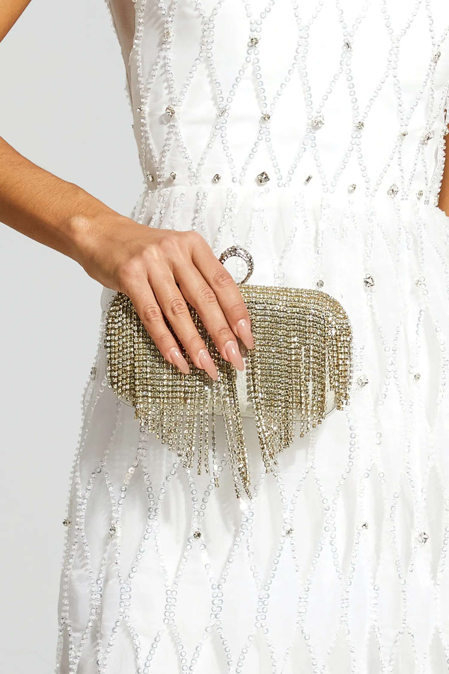 Rupert Silver Diamond Bag-CATCHALL