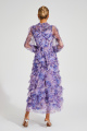 Saroyan Light Purple Floral Midi Dress