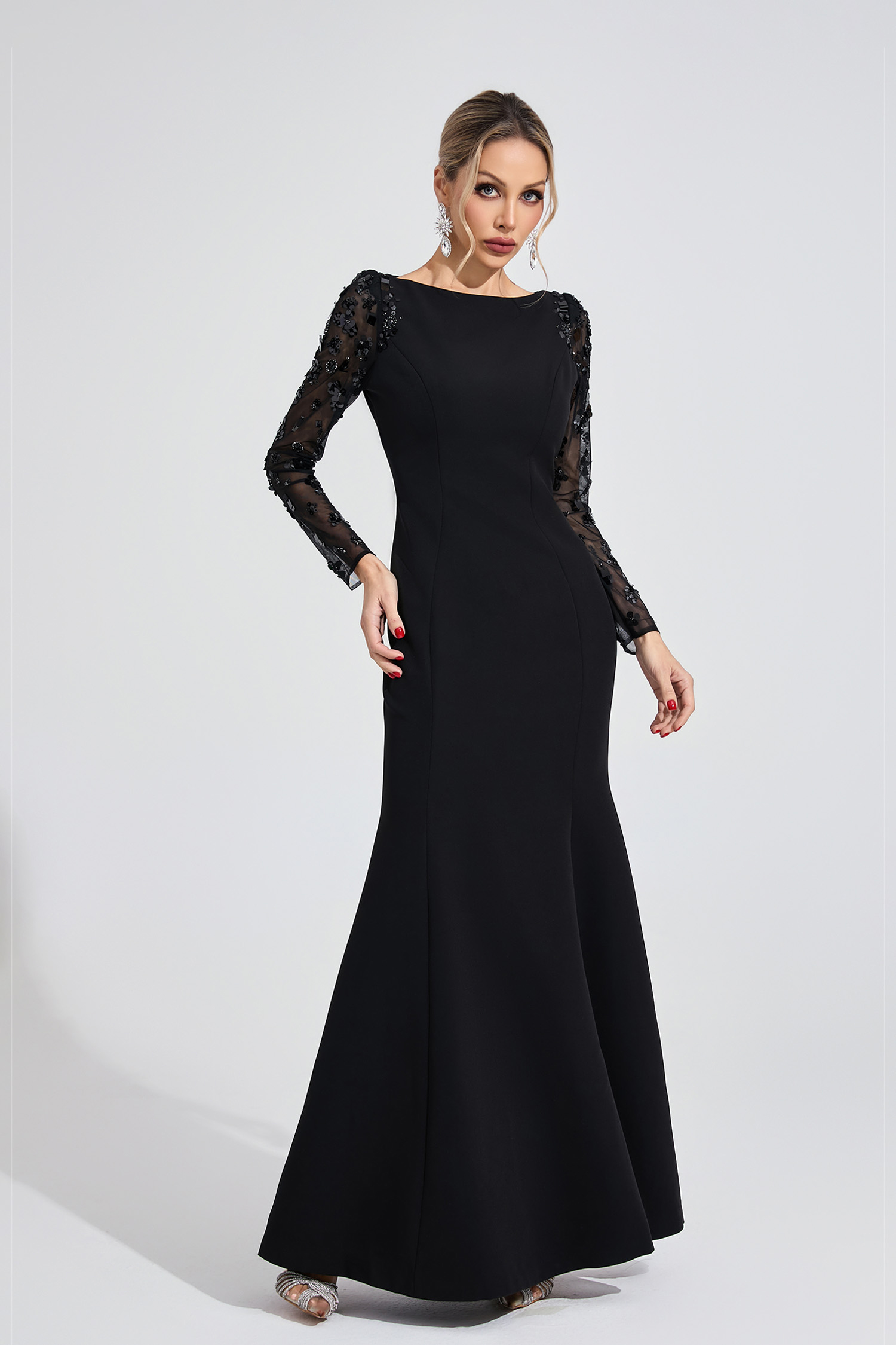 Seraph Black Diamond Maxi Dress