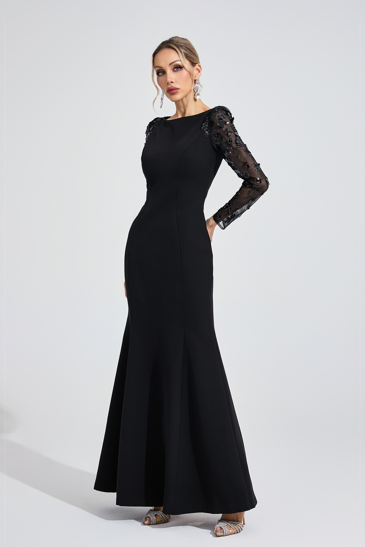 Seraph Black Diamond Maxi Dress