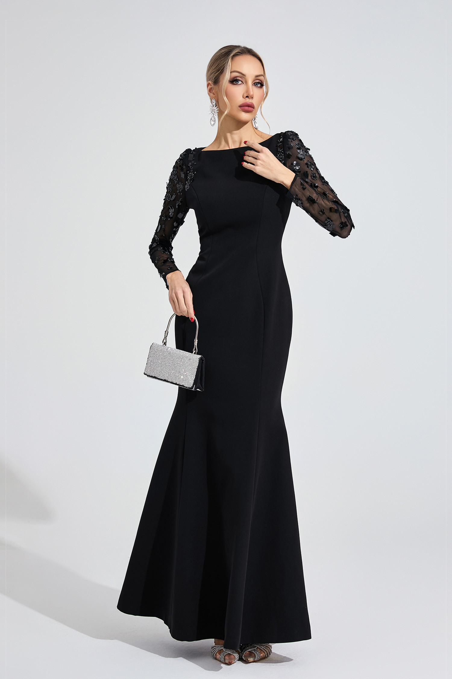 Seraph Black Diamond Maxi Dress