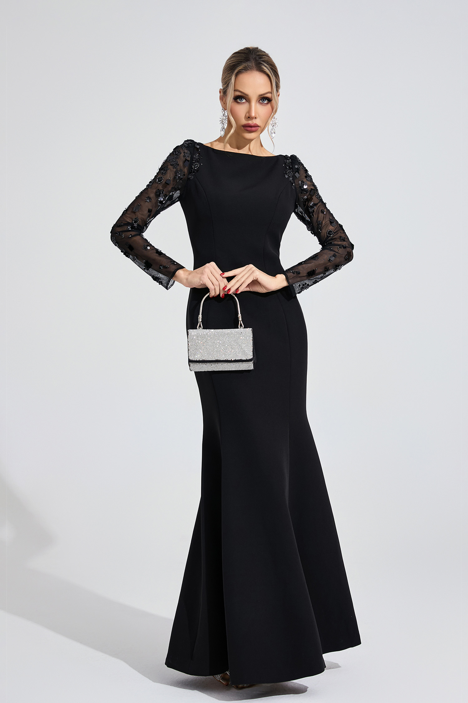 Seraph Black Diamond Maxi Dress
