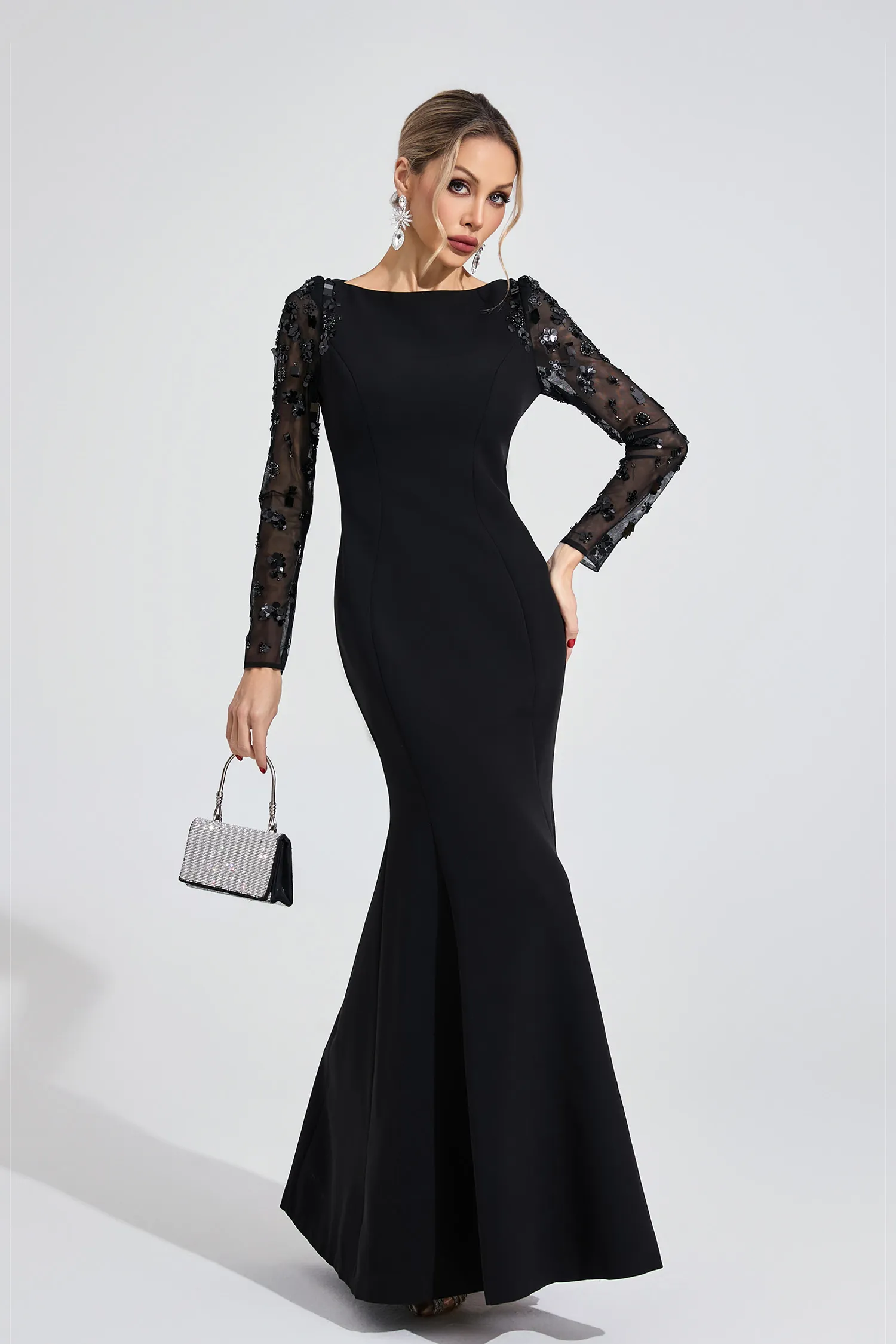 Seraph Black Diamond Maxi Dress