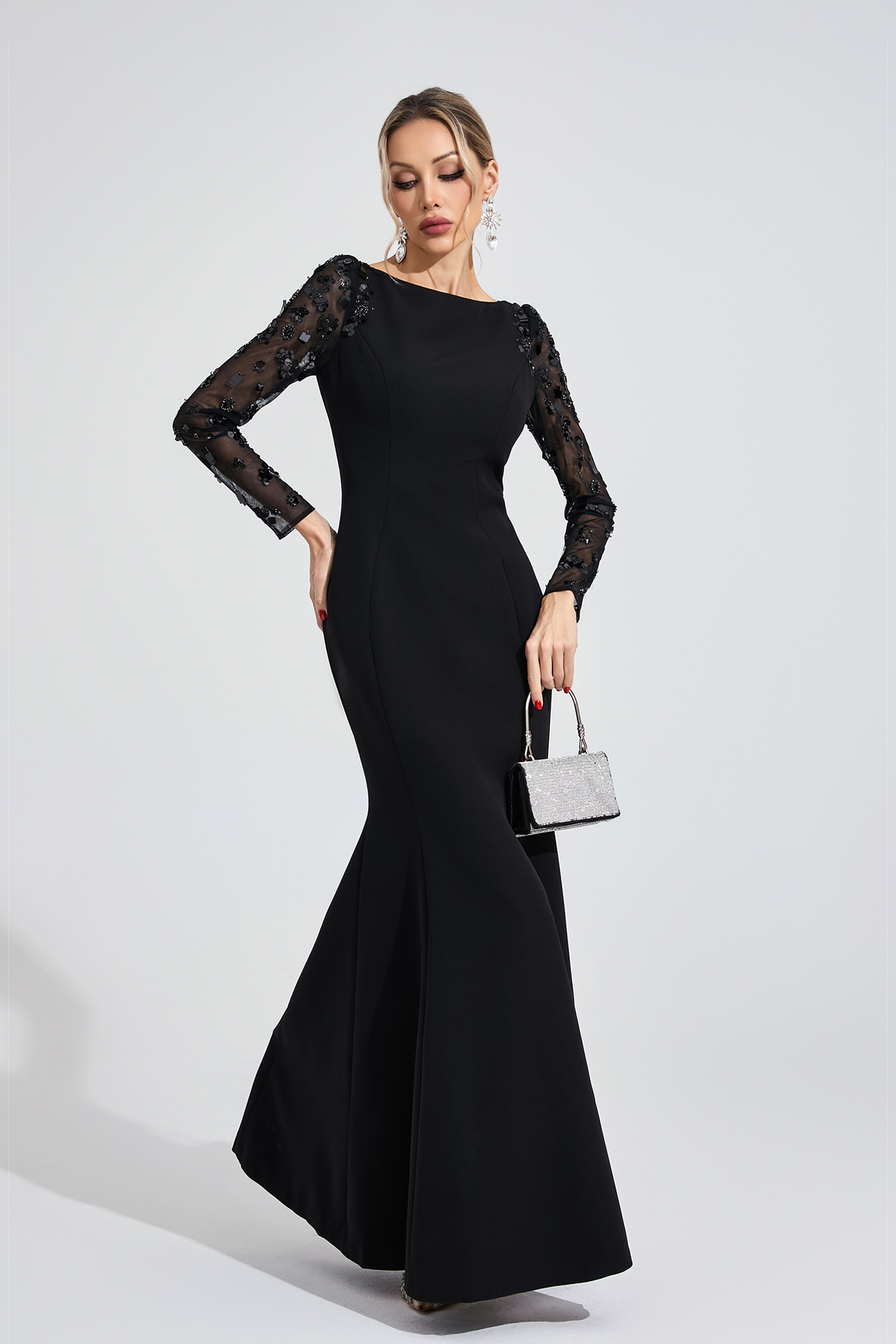 Seraph Black Diamond Maxi Dress
