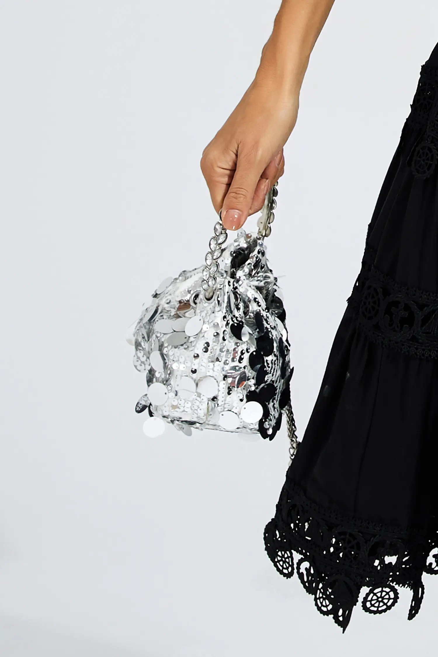 Steward Silver Sequins Bag-CATCHALL