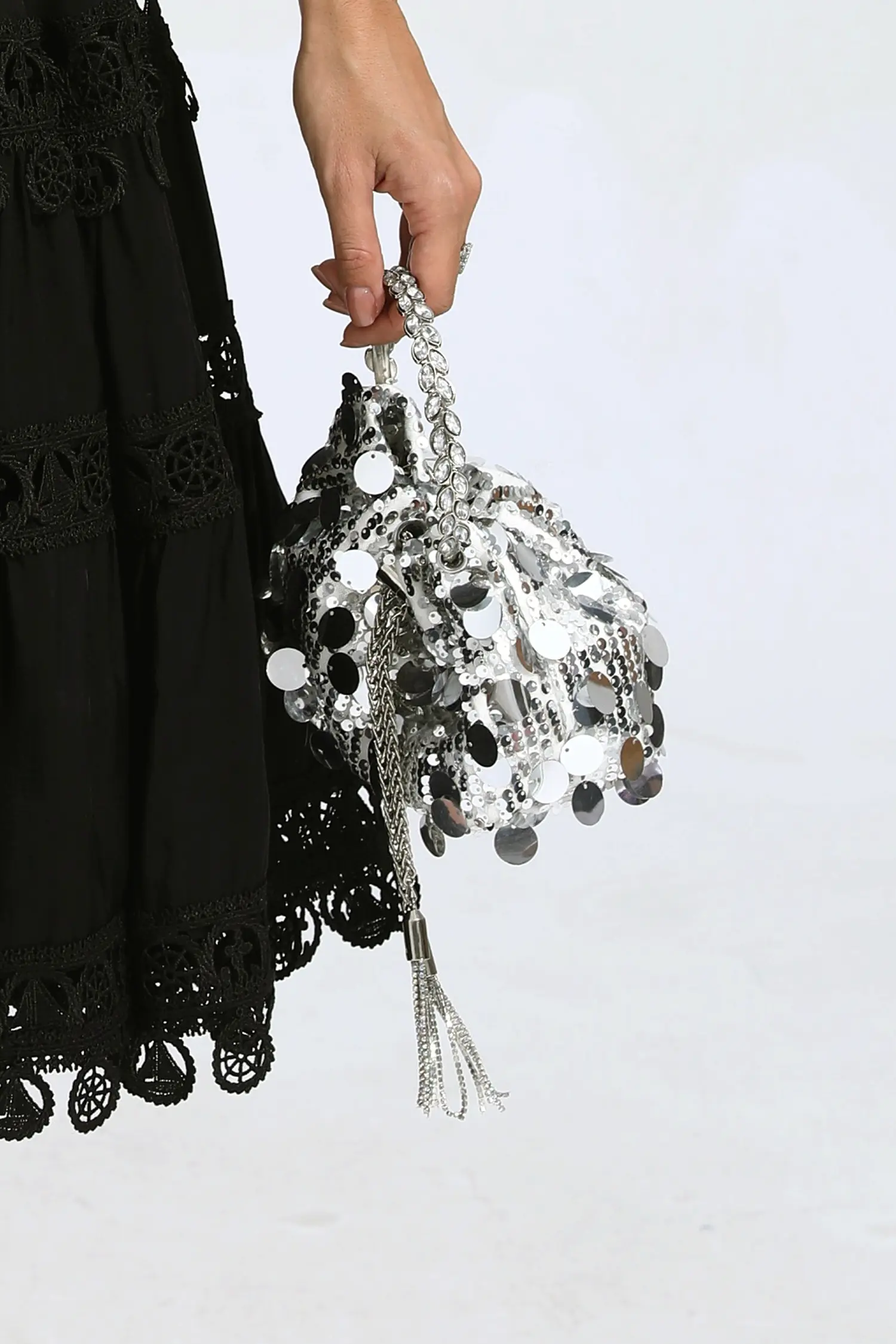 Steward Silver Sequins Bag-CATCHALL