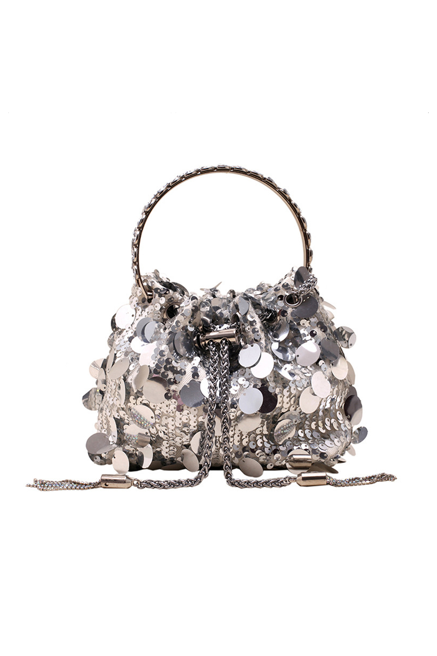 Steward Silver Sequins Bag-CATCHALL