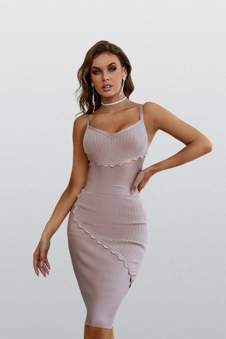 12+ Purple Bandage Dress