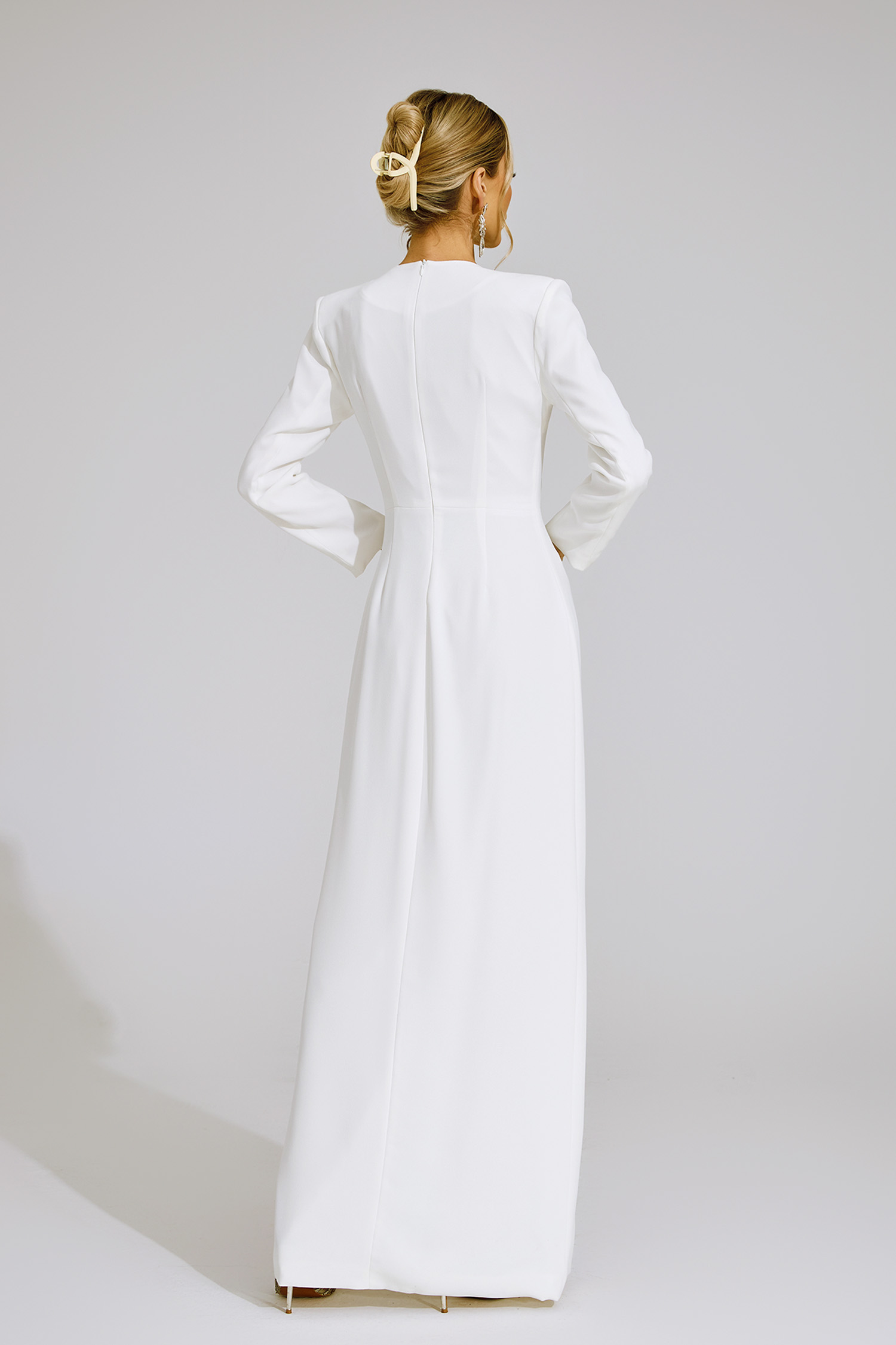 Unity  White Floral Maxi Dress