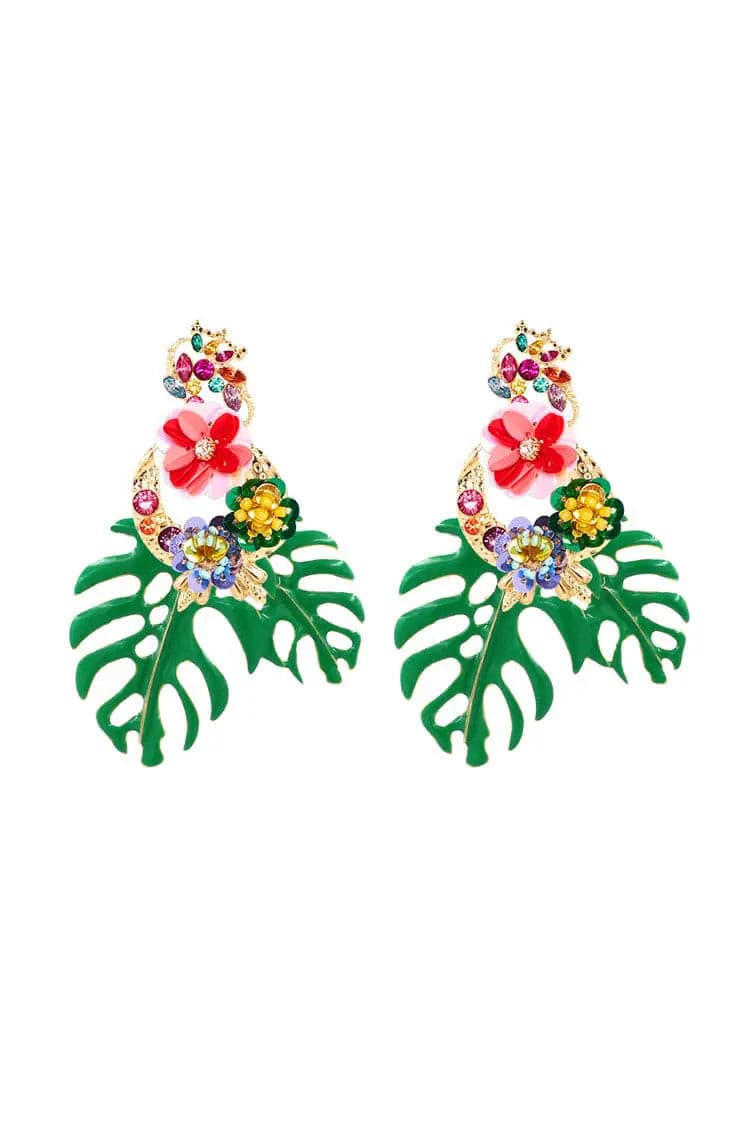 Juniper Flower Earrings-CATCHALL