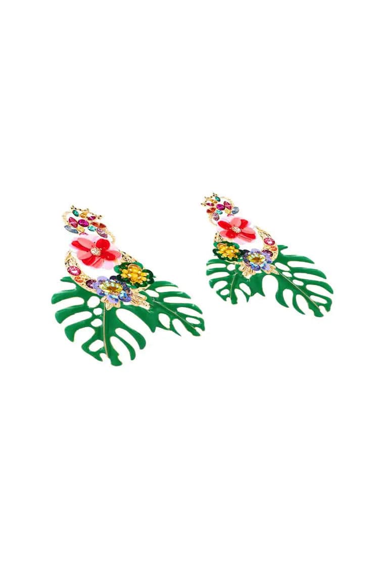 Juniper Flower Earrings-CATCHALL