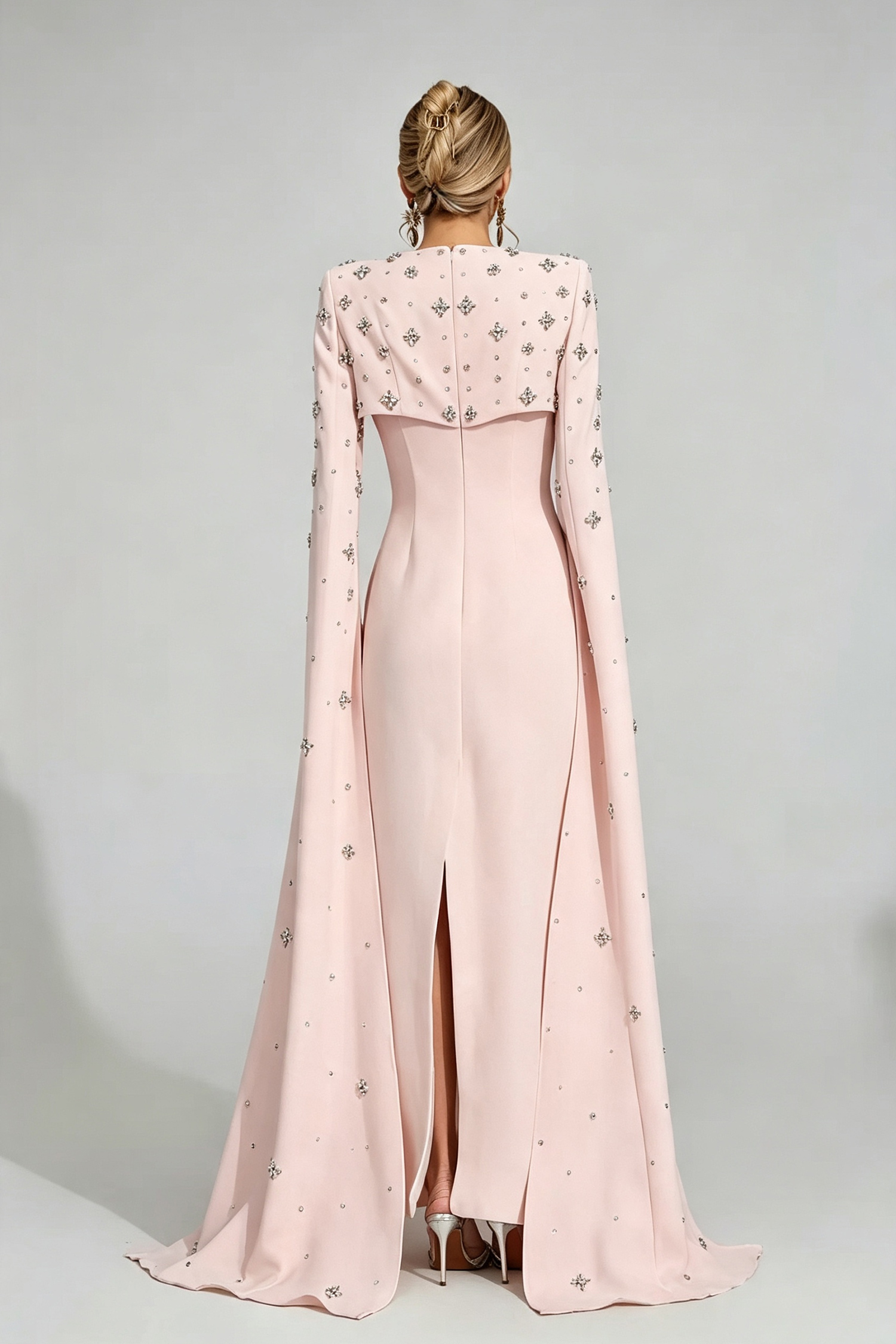 Eirian Pink Diamond Maxi Dress