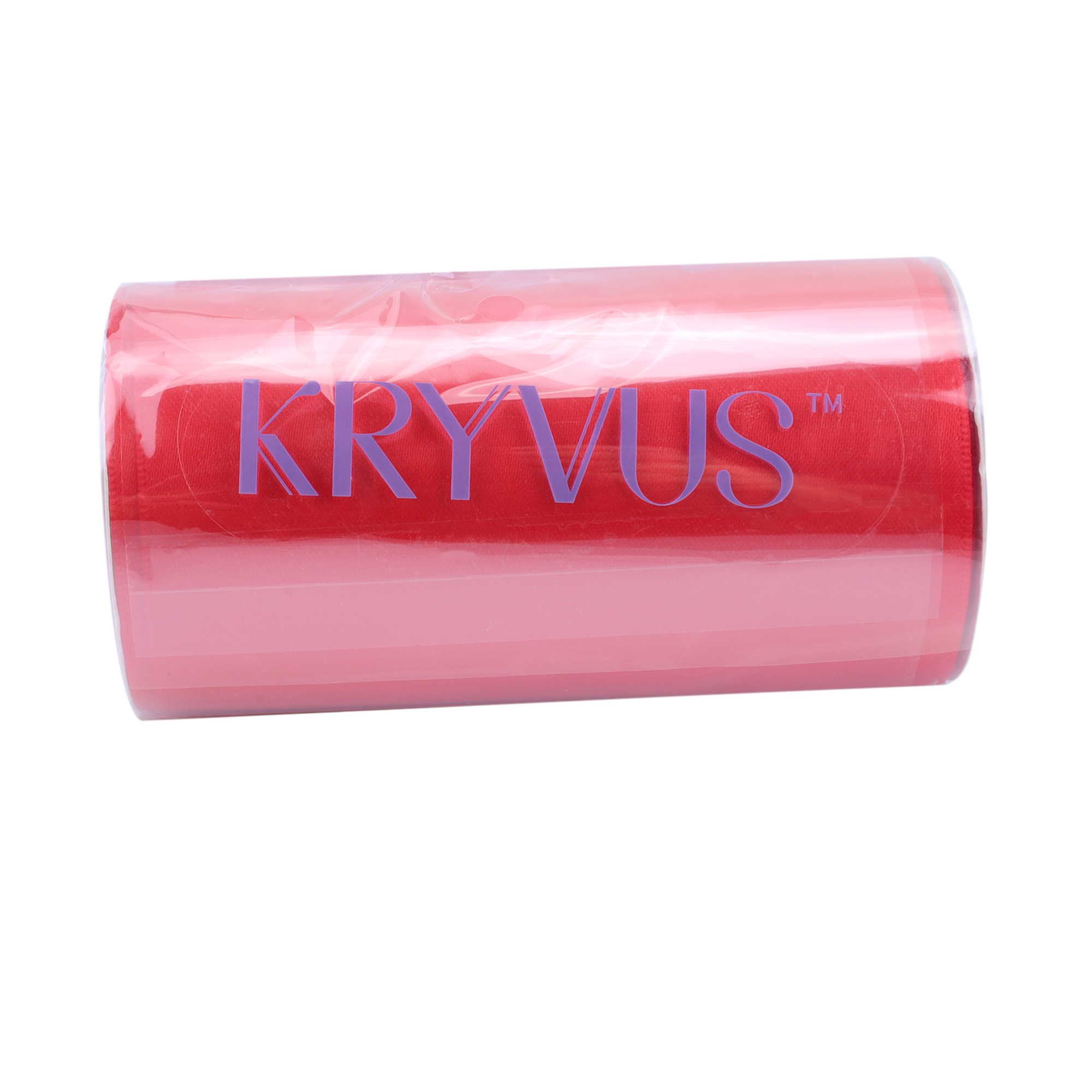 KRYVUS Double Faced 4" Red Polyester Satin Ribbon 5 Yards Use for Bows Bouquet,Christmas Gift Wrapping,Floral Arrangement