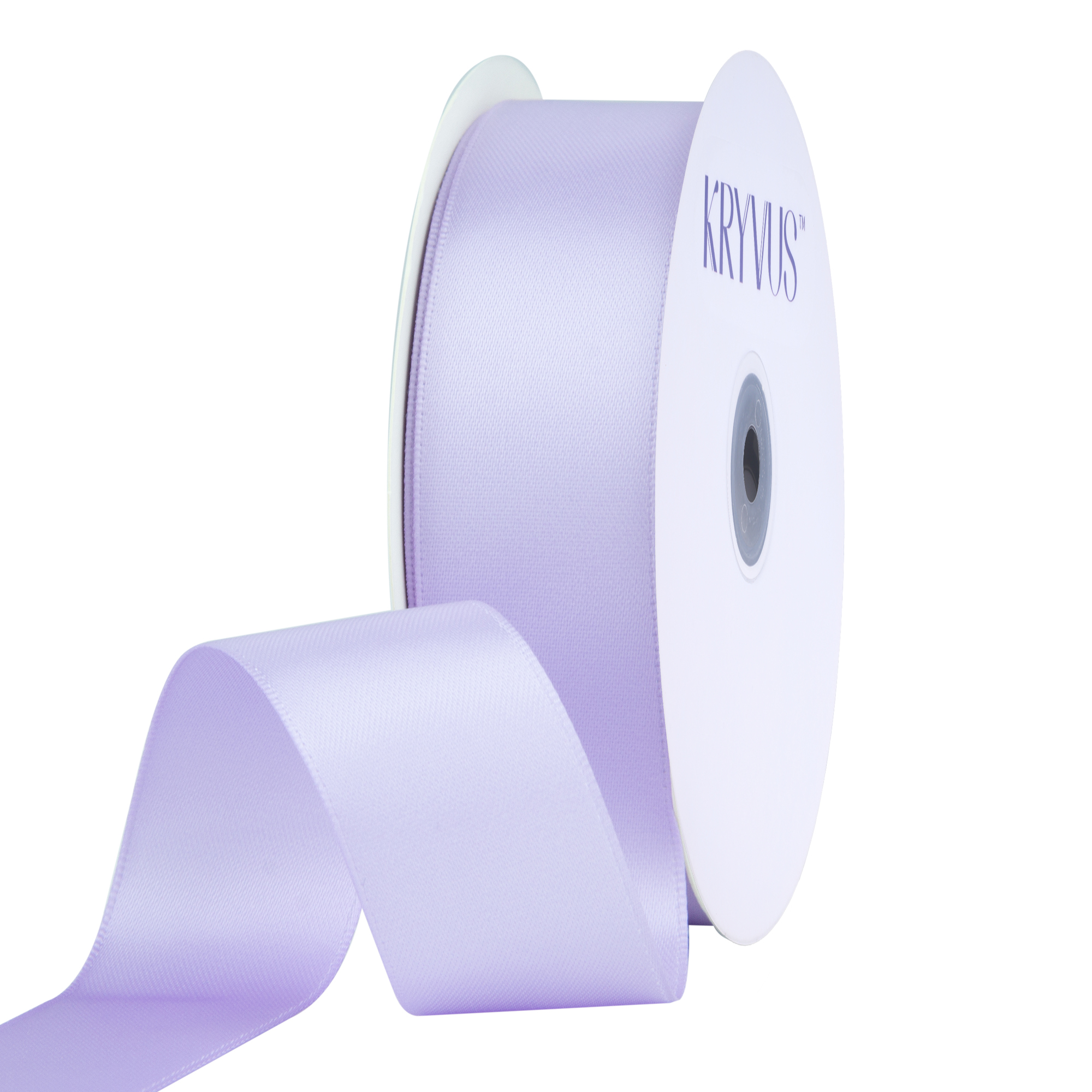 KRYVUS Double Faced 1" Lavender Polyester Satin Ribbon Continuous 25 Yards Use for Bows Bouquet,Christmas Gift Wrapping,Floral Arrangement