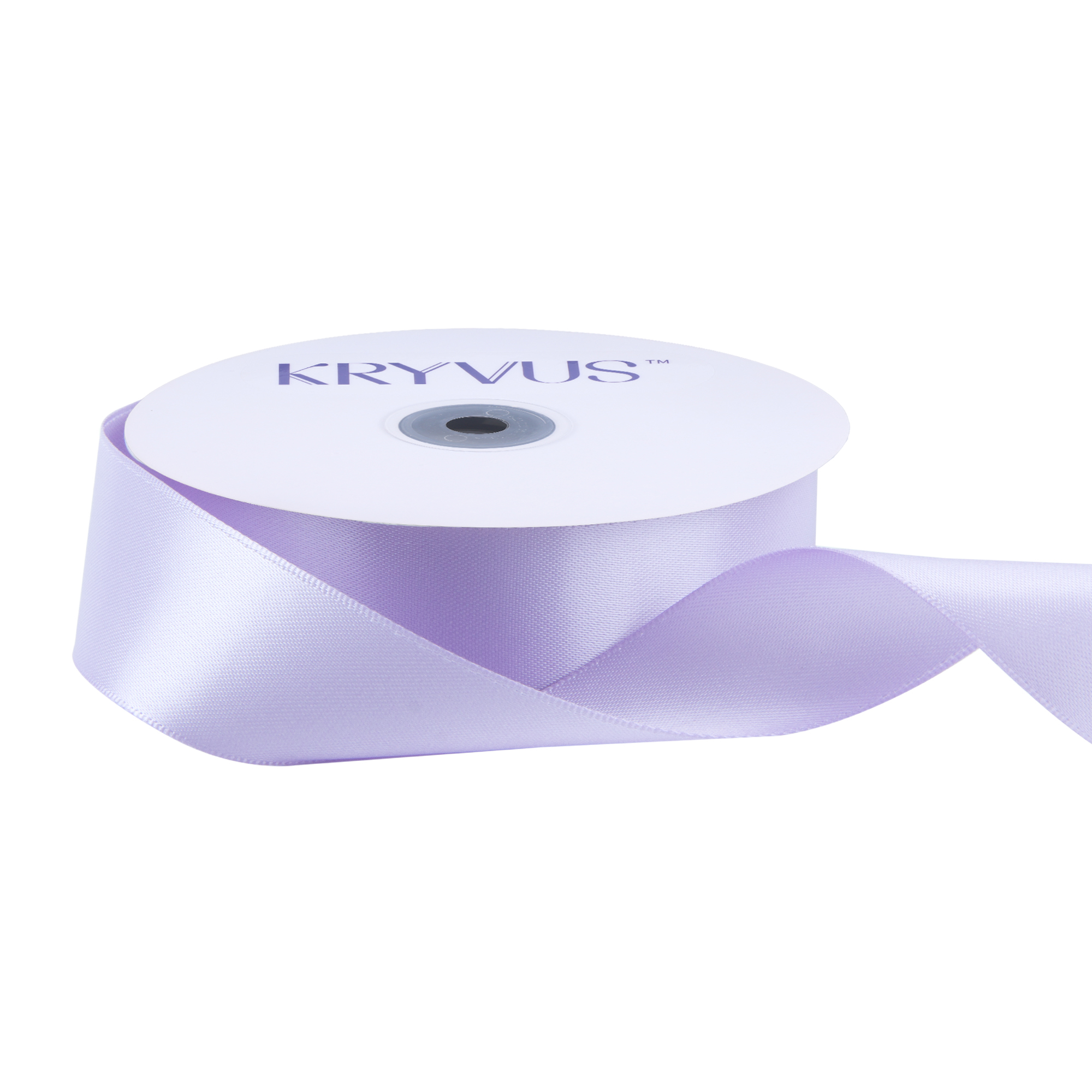 KRYVUS Double Faced 1" Lavender Polyester Satin Ribbon Continuous 25 Yards Use for Bows Bouquet,Christmas Gift Wrapping,Floral Arrangement