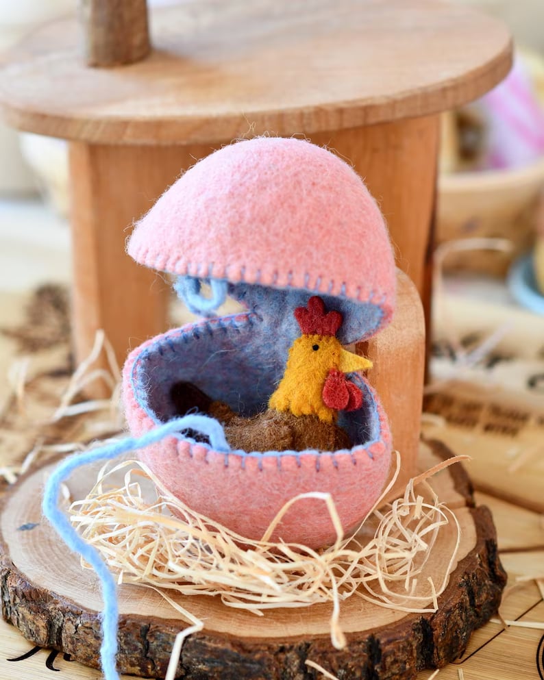 🐣2025 New Easter Arrivals - Surprise Easter Egg from Wool Felt