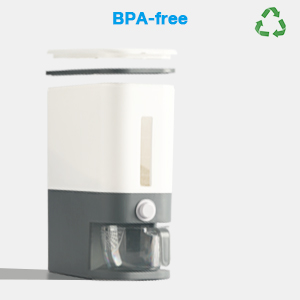 rice dispenser is crafted with BPA-free materials