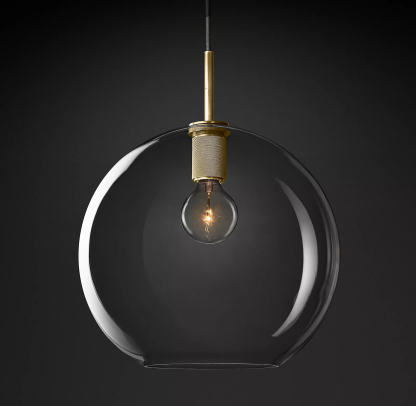 Utilitaire Globe Shade Pendant