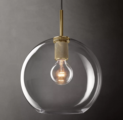 Utilitaire Globe Shade Pendant