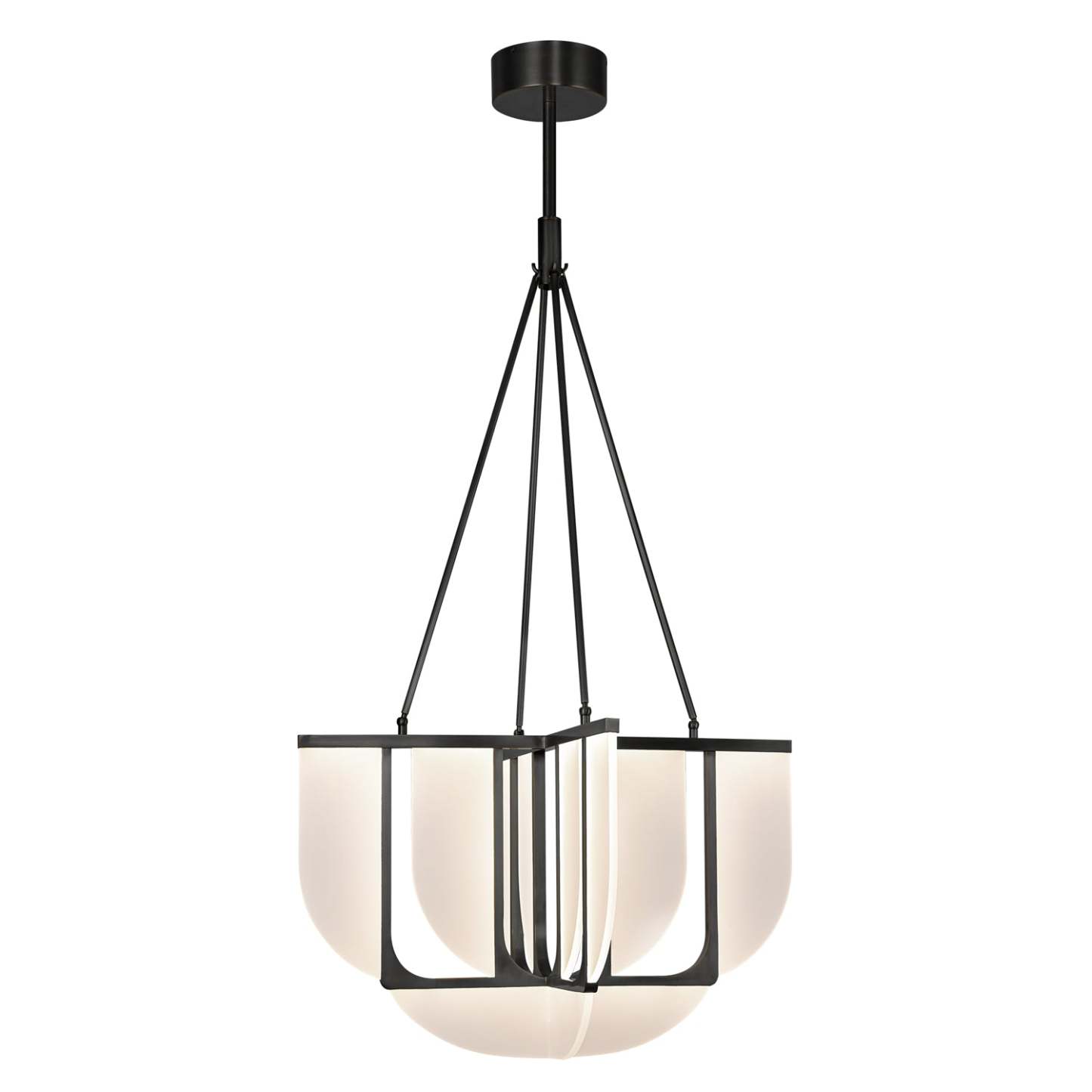 Modern Anders Brass Chandelier